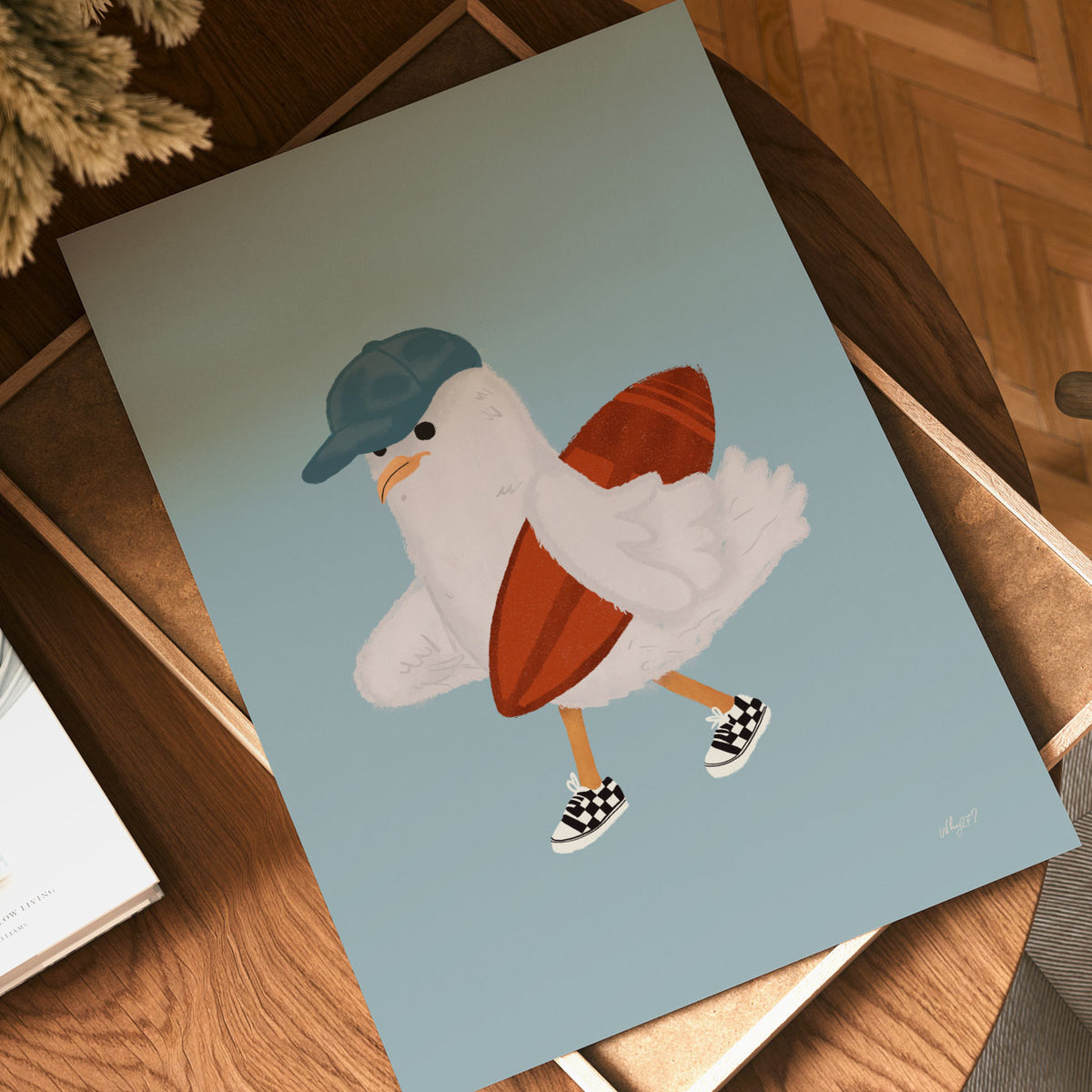 Surf Goose Poster