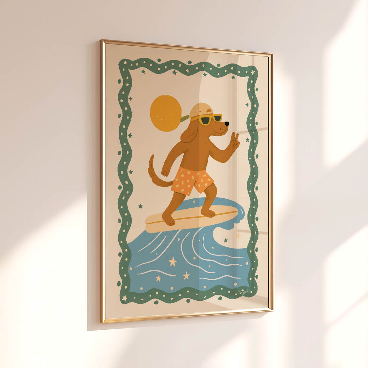 Catch the Waves Poster