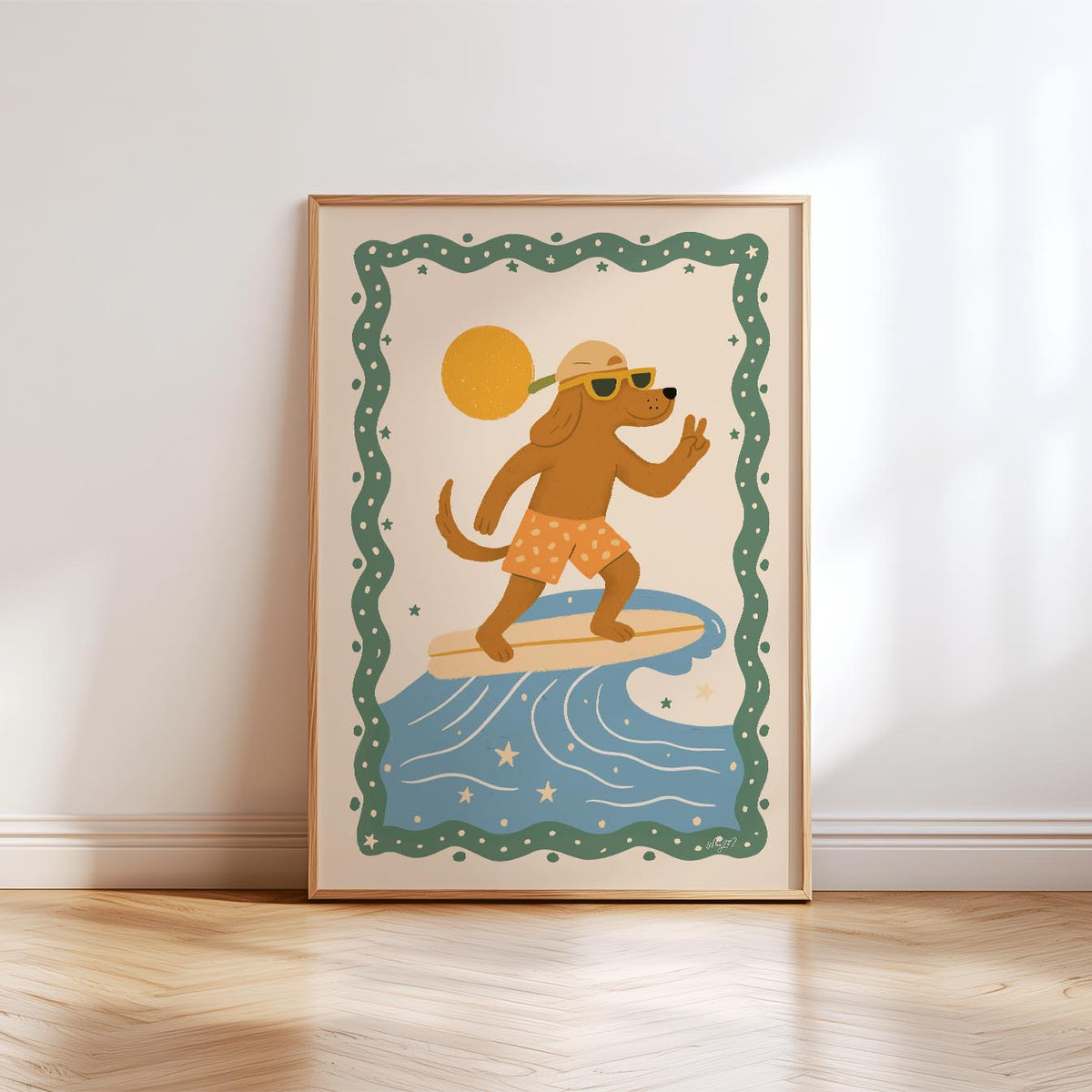 Catch the Waves Poster
