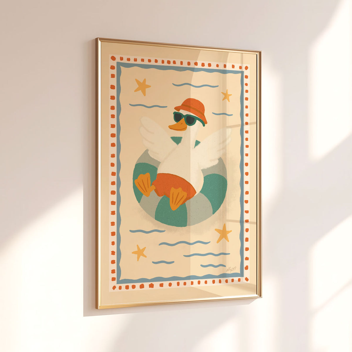 Lifesaver Goose Poster