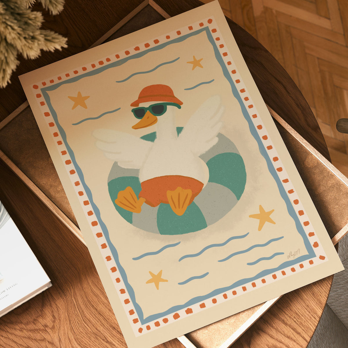 Lifesaver Goose Poster