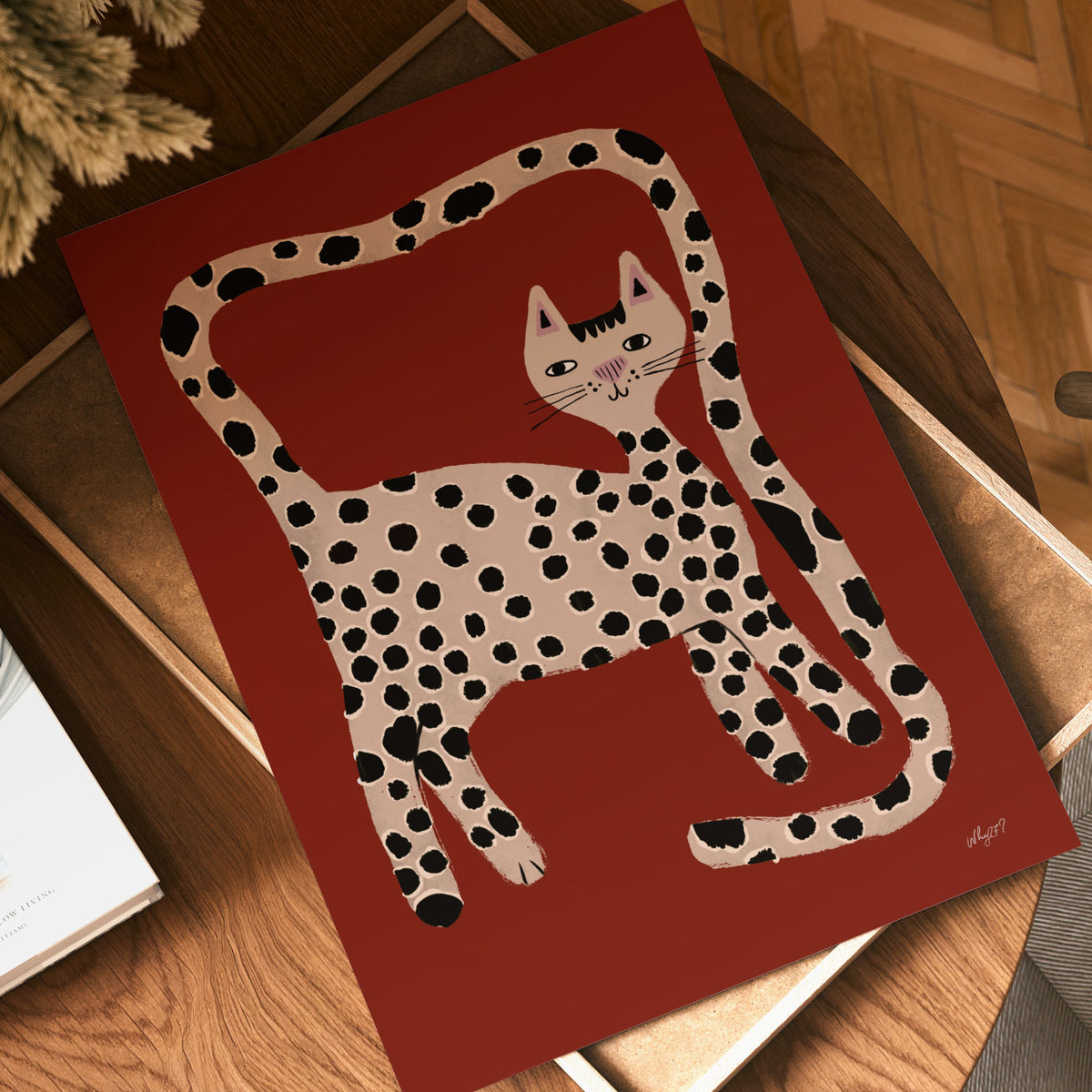 Leopard Cat Poster