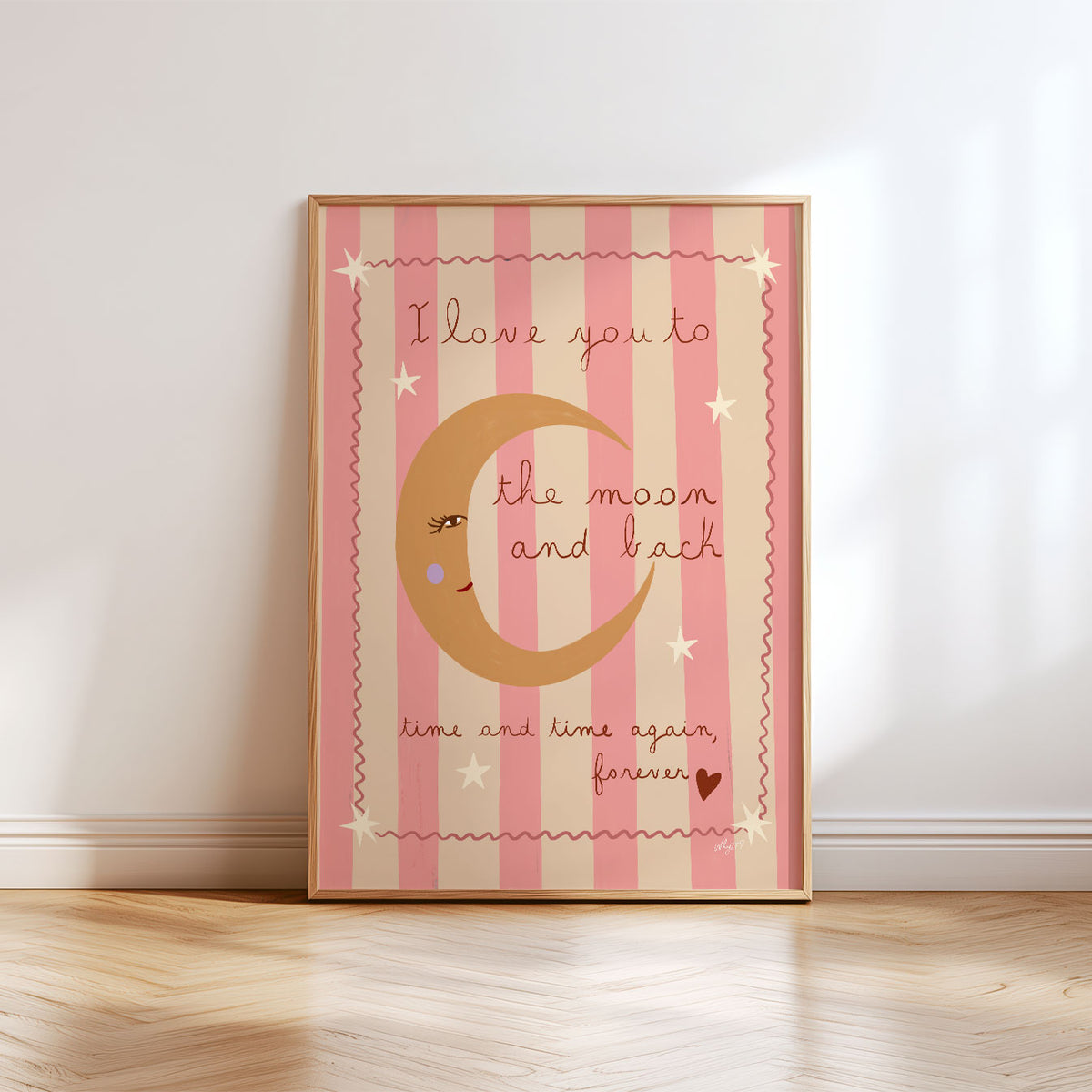 Love You to the Moon Poster
