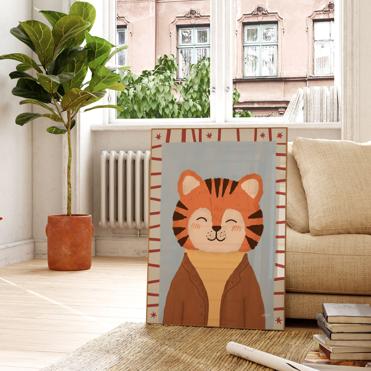Formal Tiger Poster
