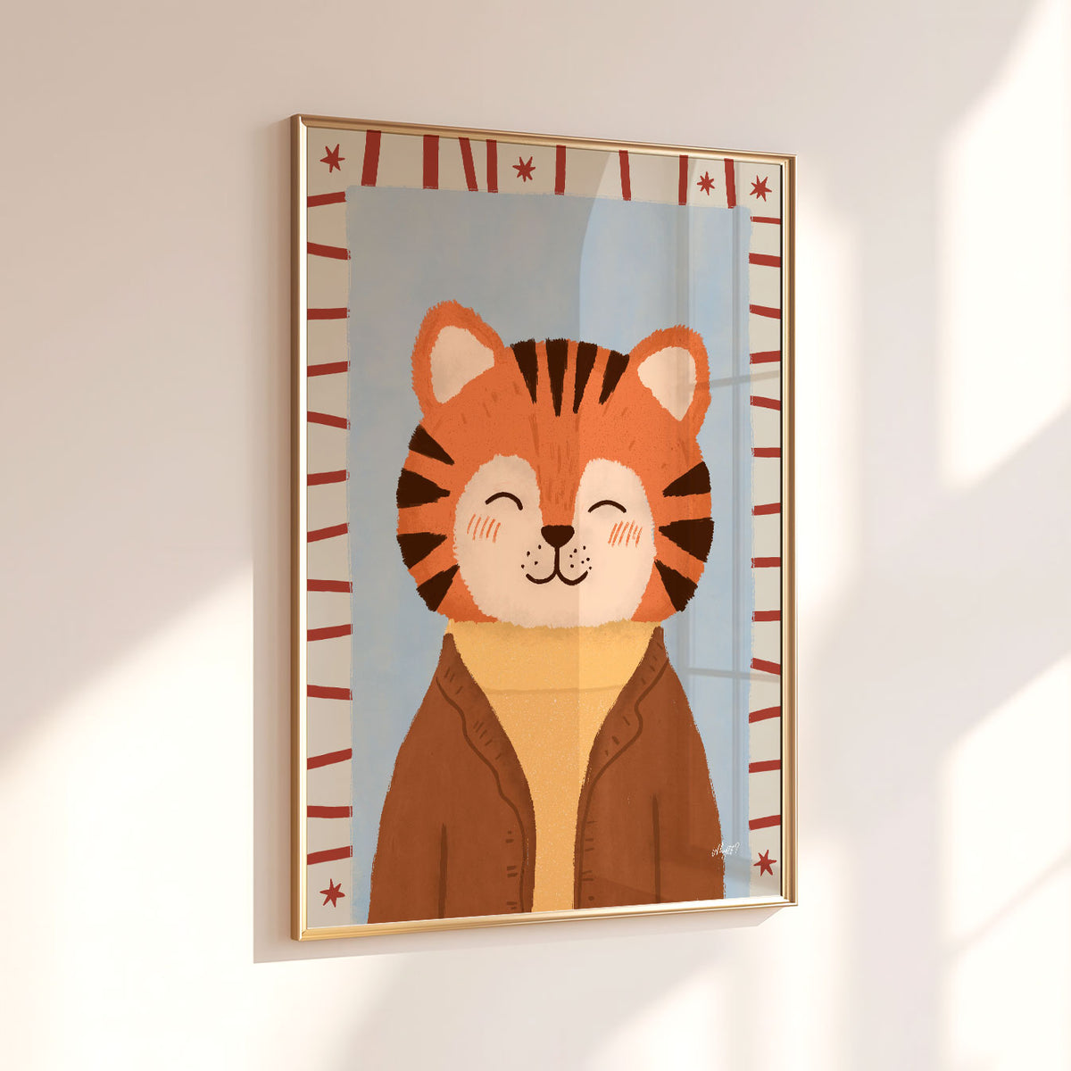 Formal Tiger Poster