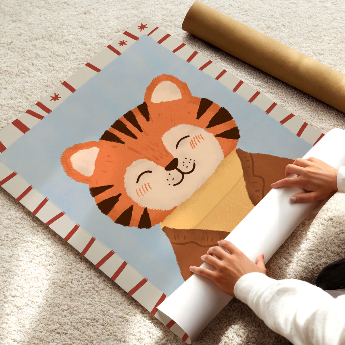 Formal Tiger Poster