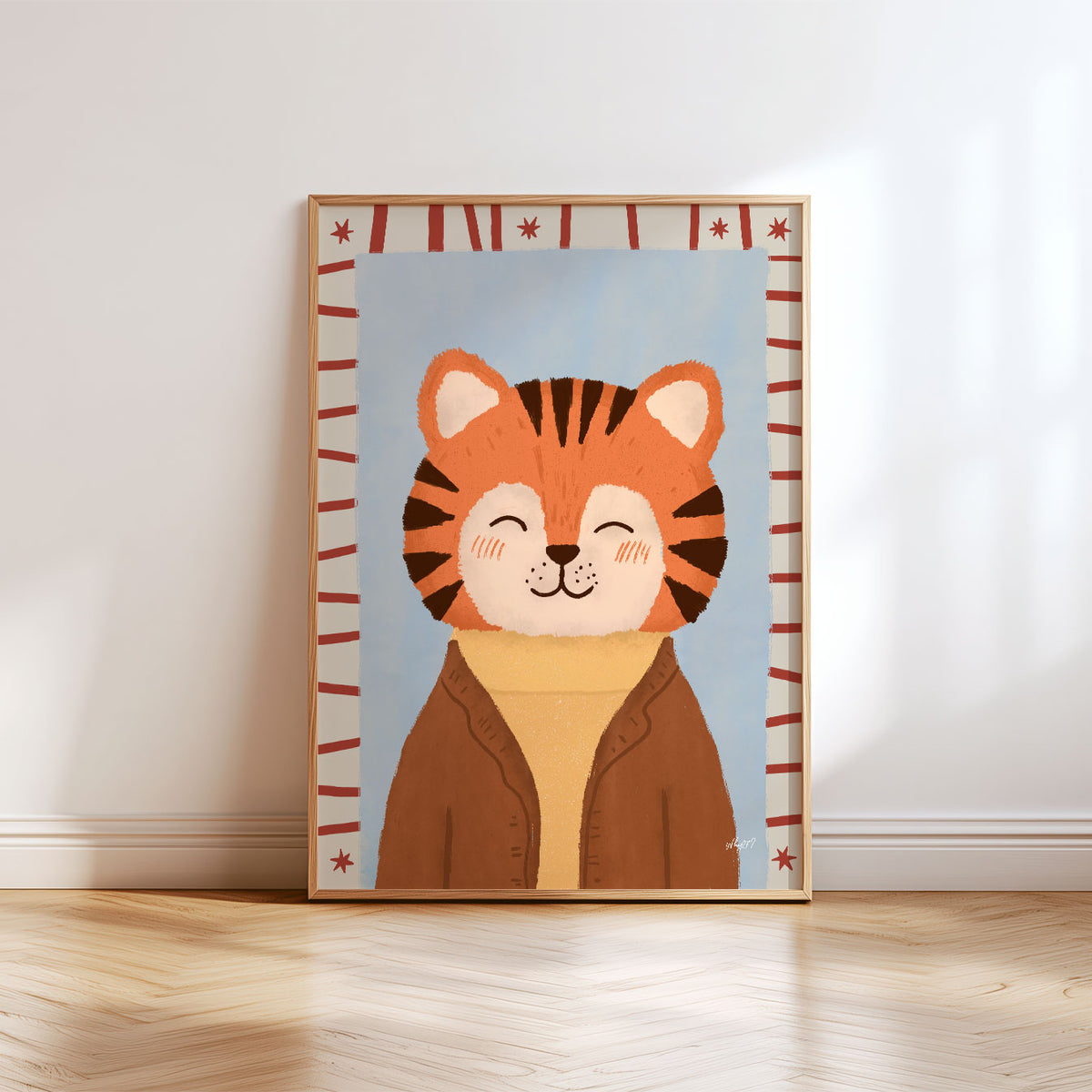 Formal Tiger Poster