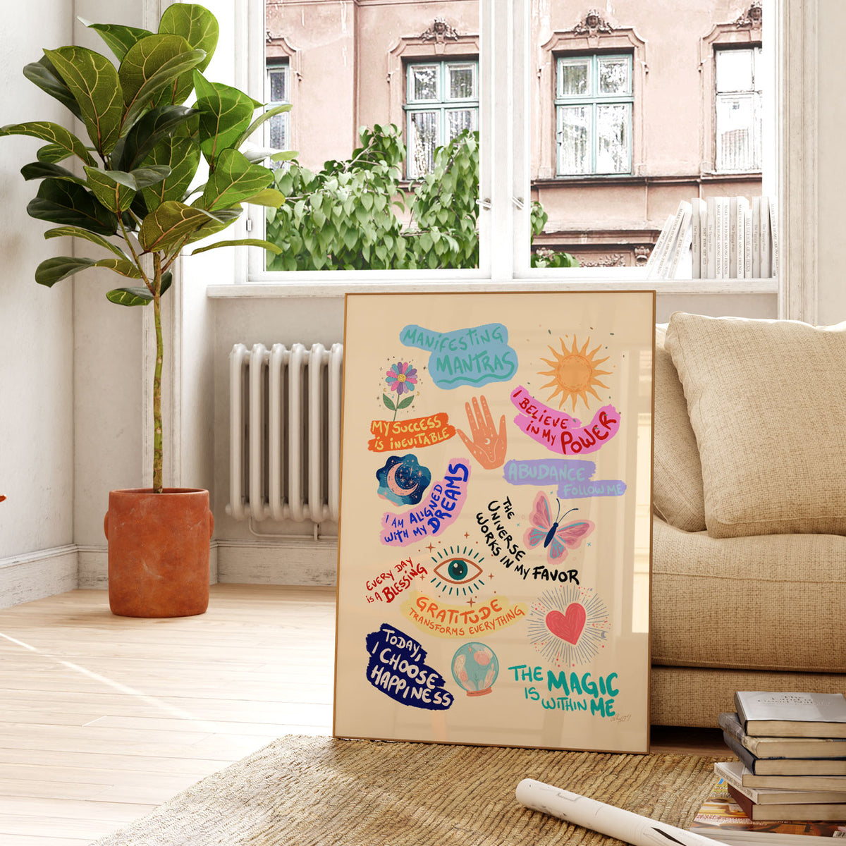 Manifesting Mantras Poster