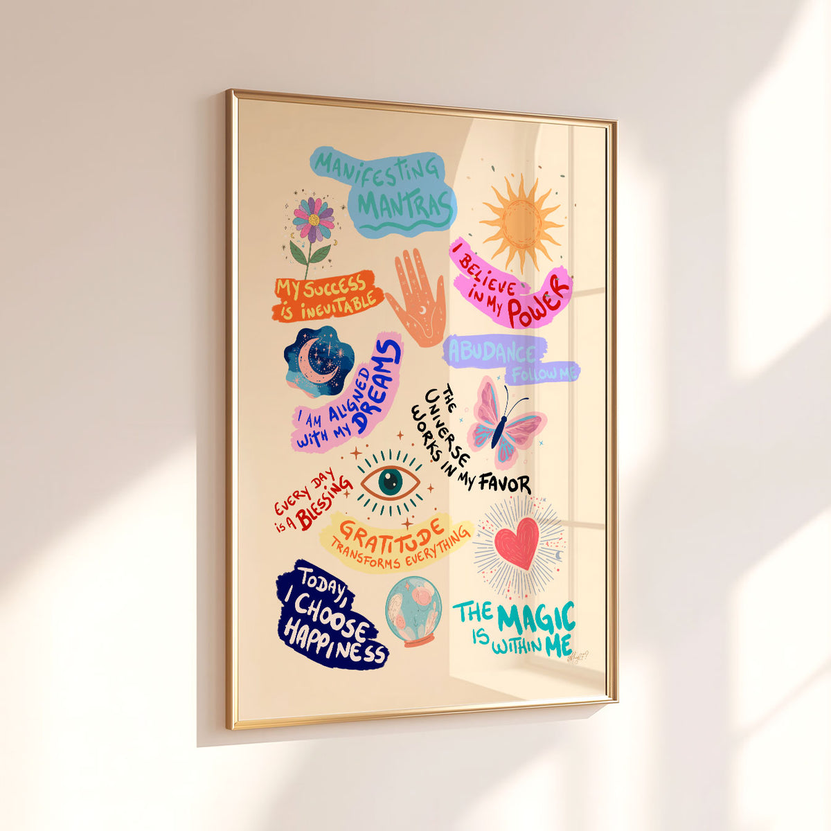 Manifesting Mantras Poster
