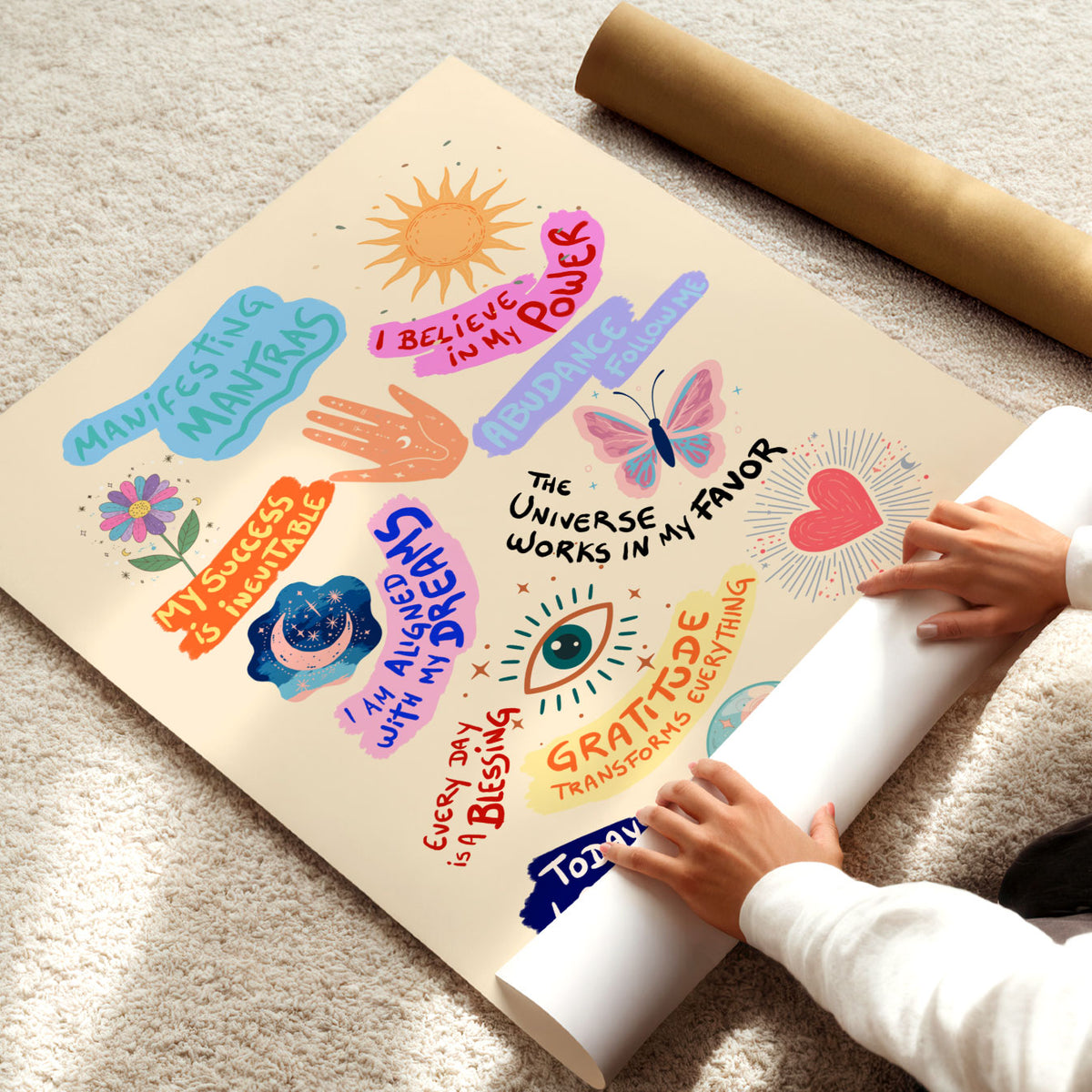 Manifesting Mantras Poster