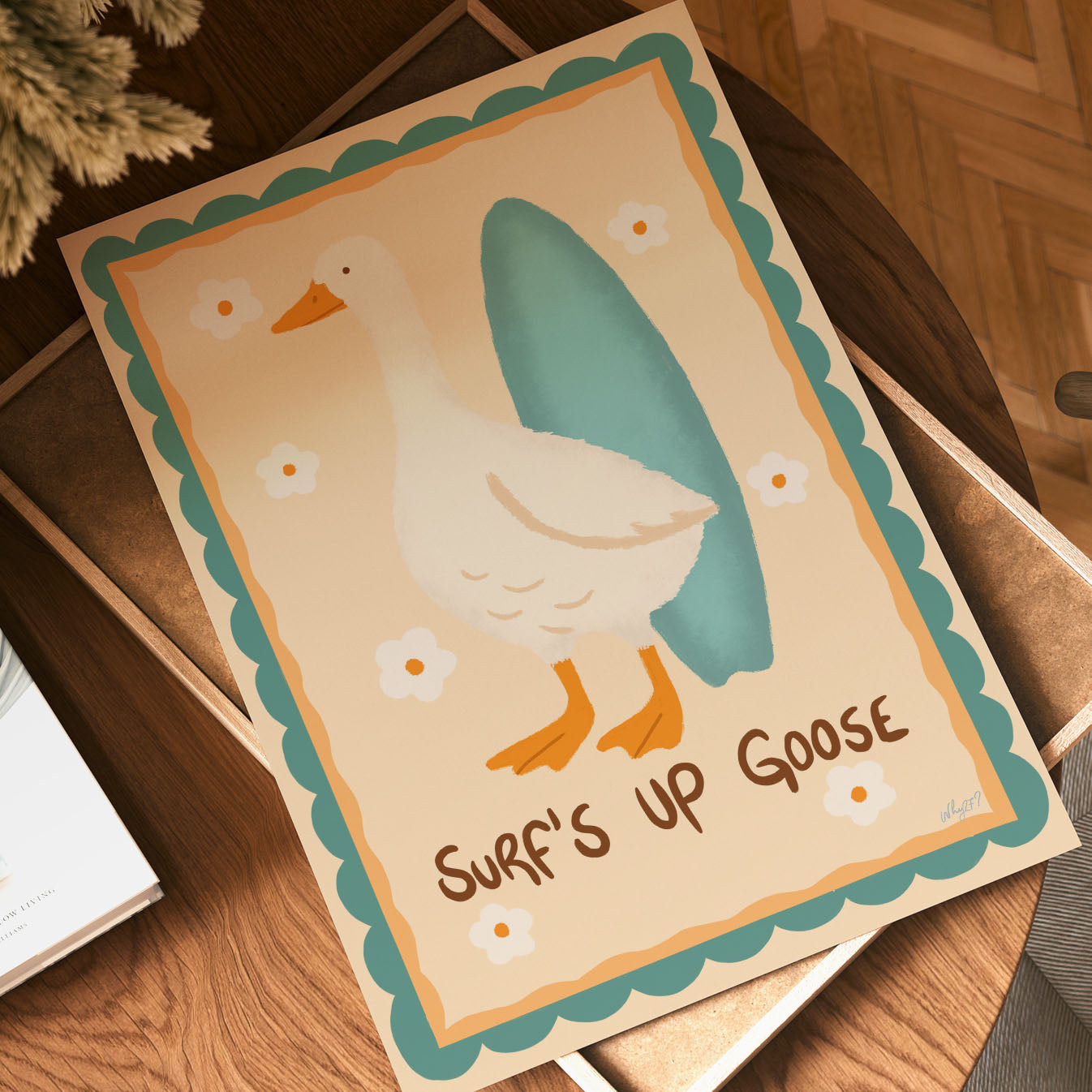 Surf's Up Gans Plakat