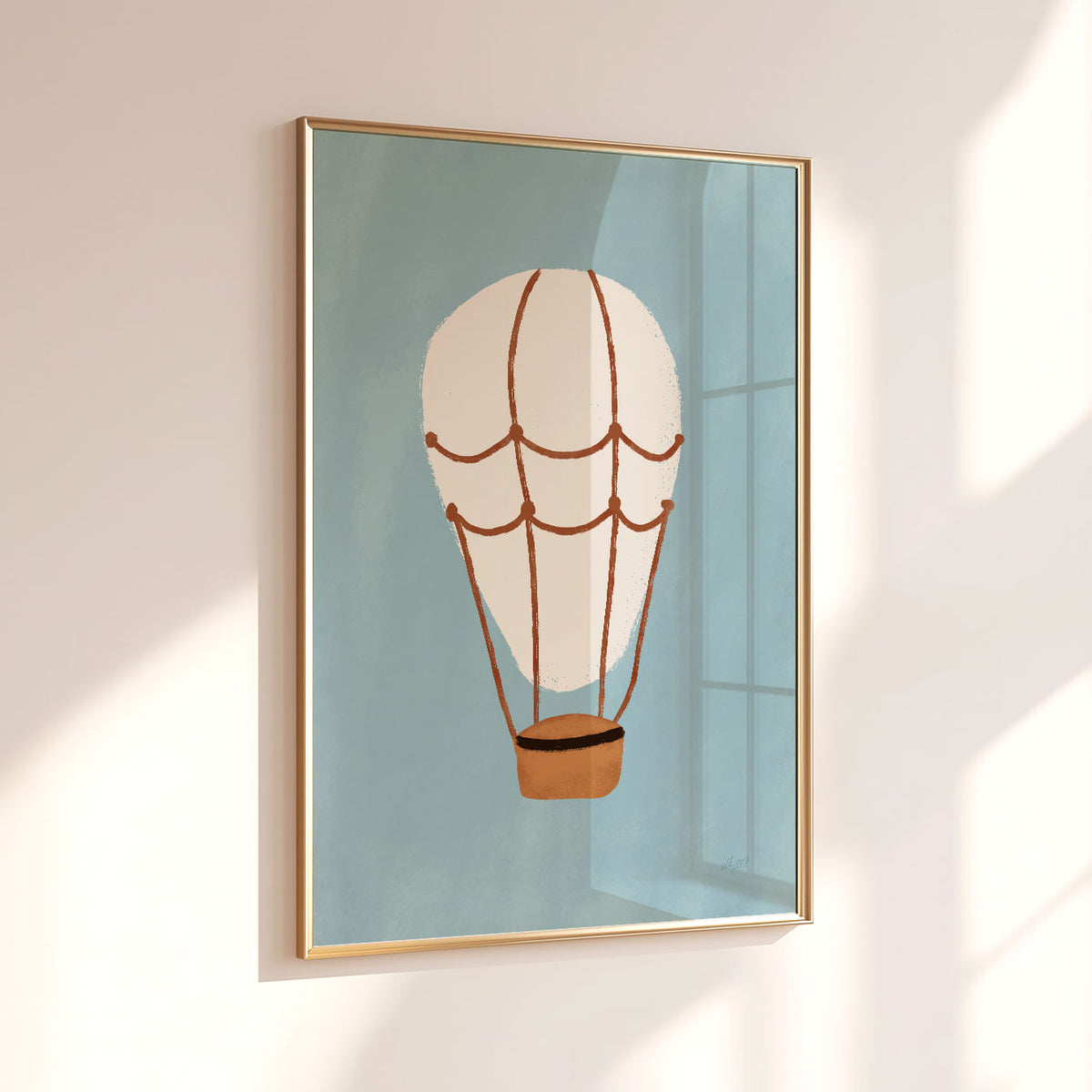 Hot Air Balloon Poster