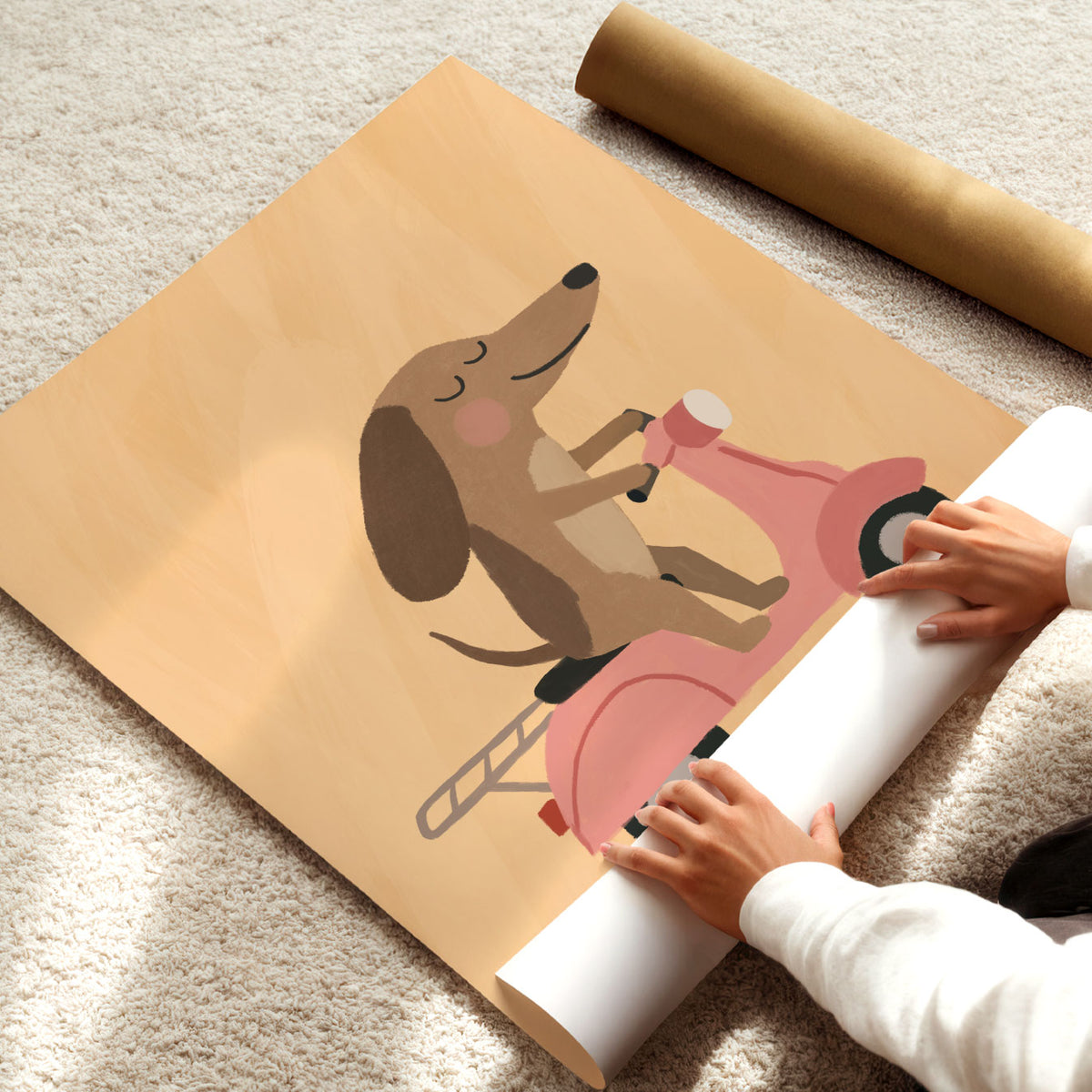Delivery Dog Poster