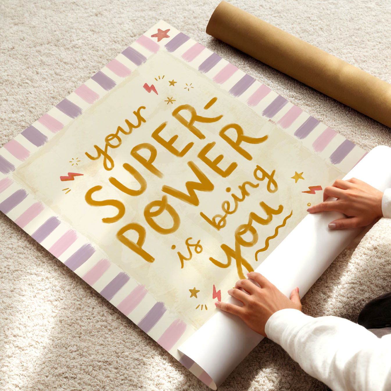 Your Superpower Is Being You Poster