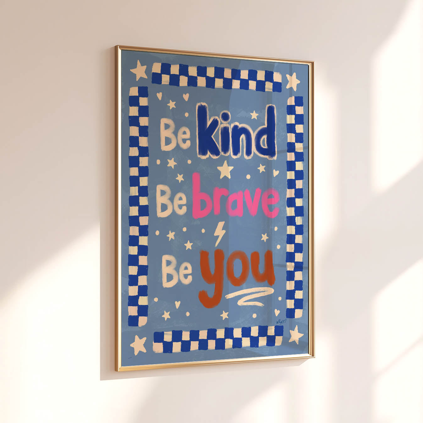 Kindness & Courage Poster
