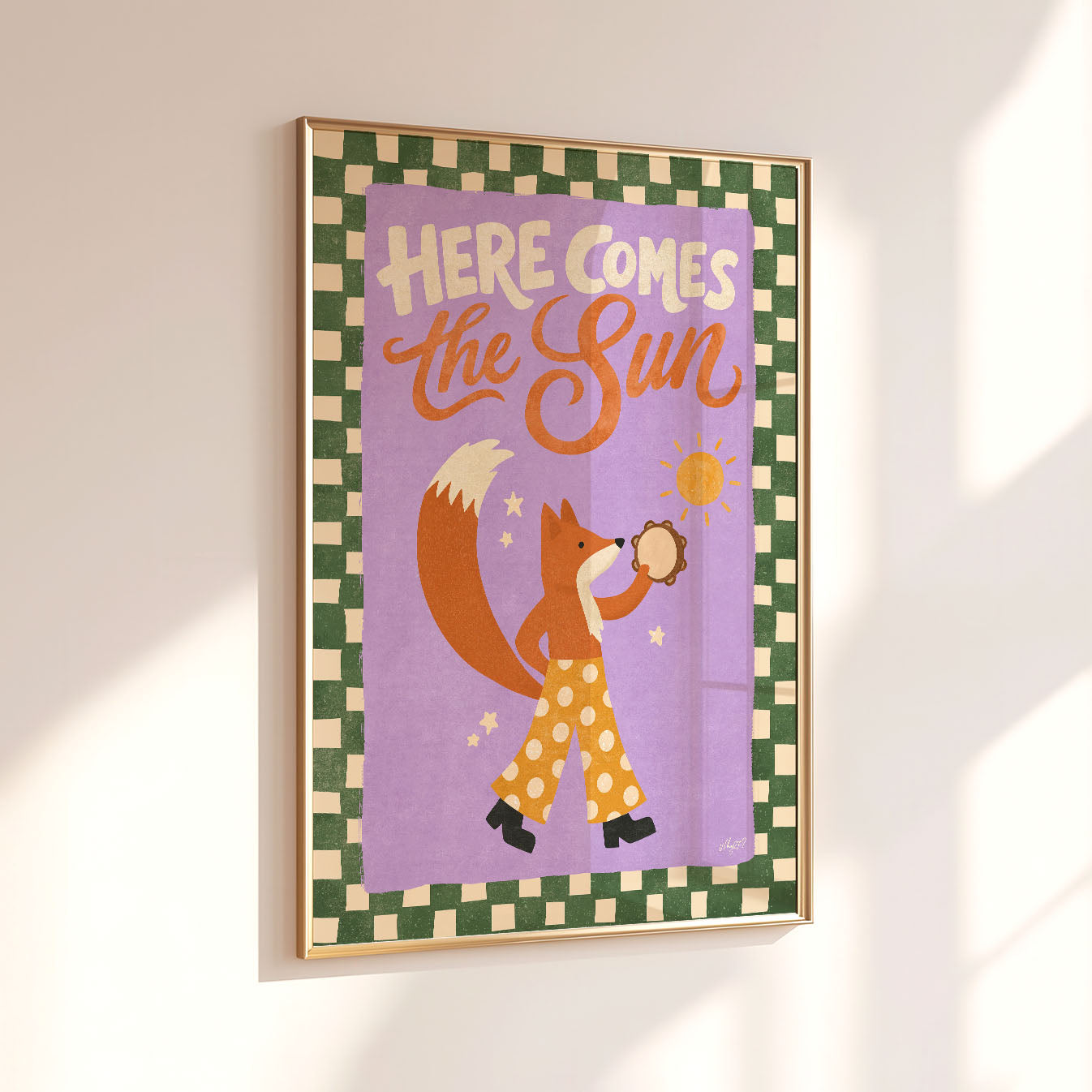 Here Comes The Sun Poster