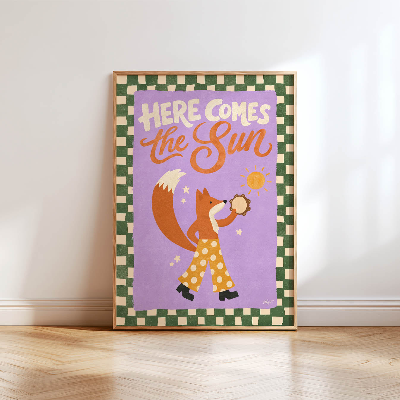 Here Comes The Sun Poster