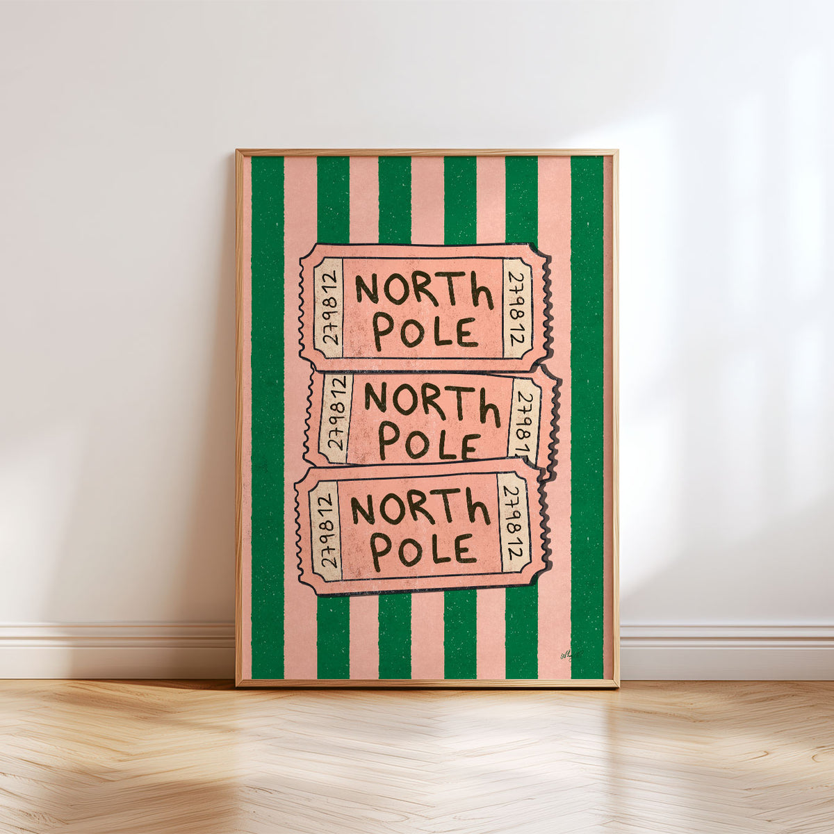 North Pole Tickets Poster