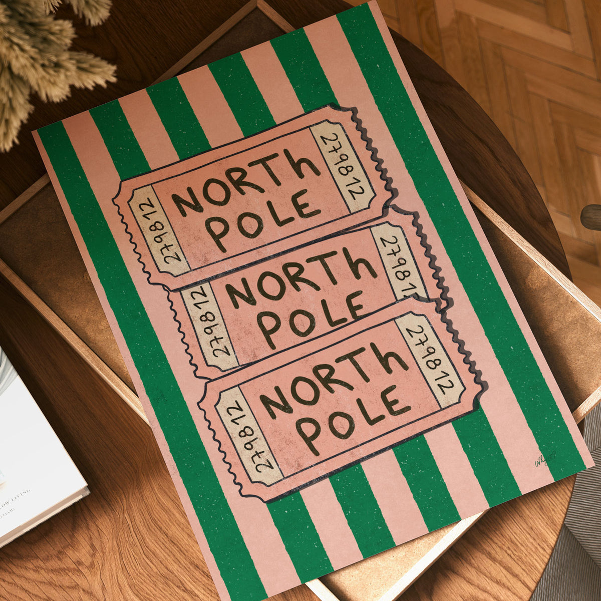 North Pole Tickets Poster