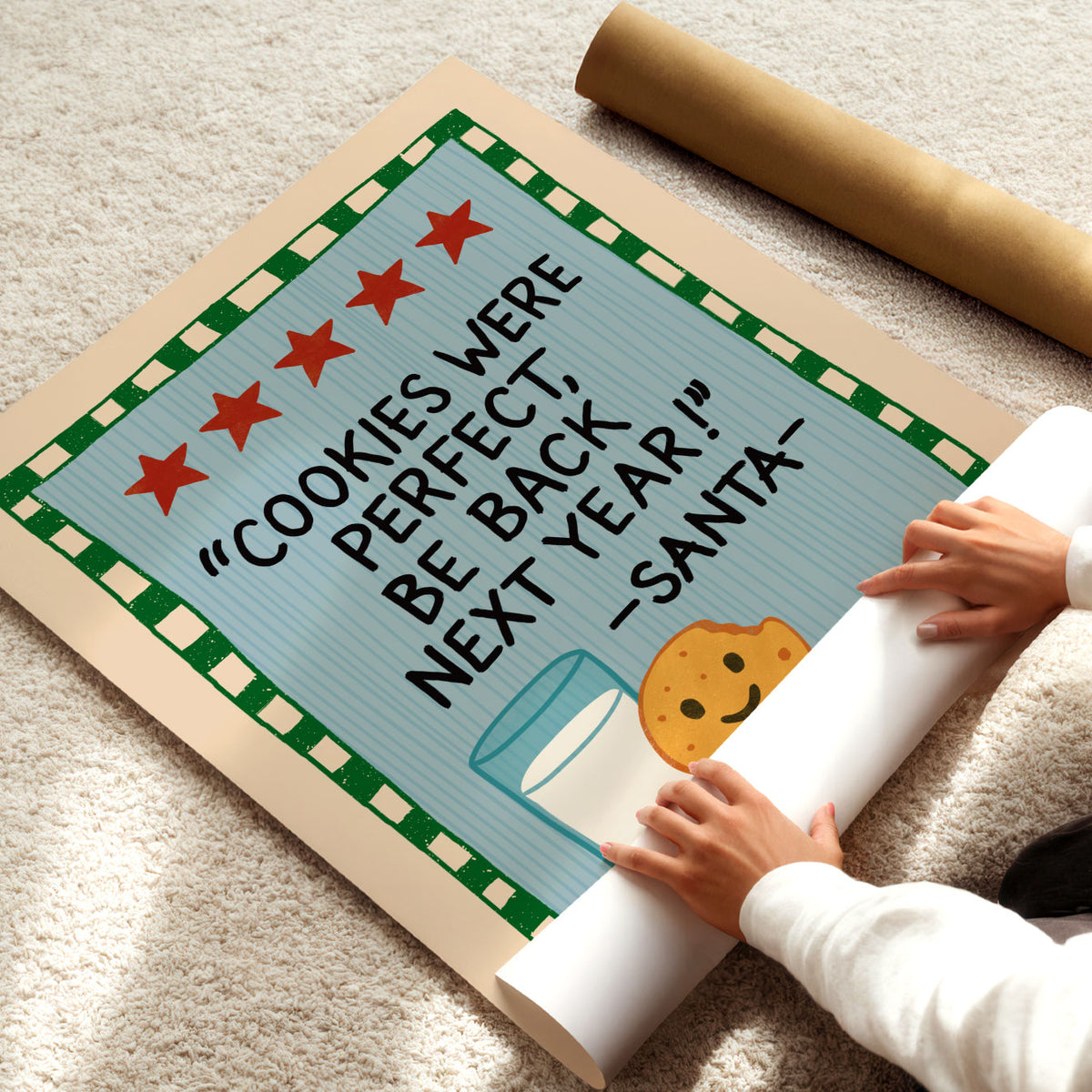 Cookies Were Perfect Poster