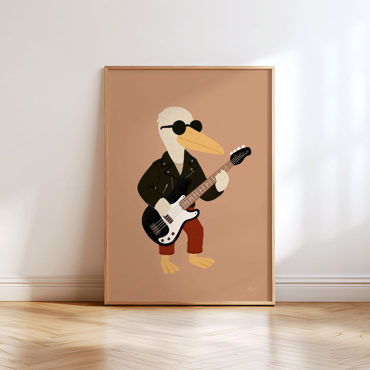 Bass Pelican Poster