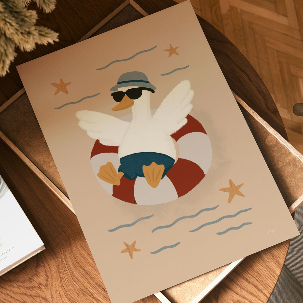 Lifesaver Goose Star Poster