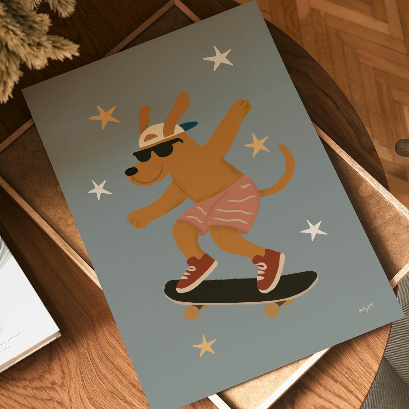 Skate-Tricks-Hundeposter