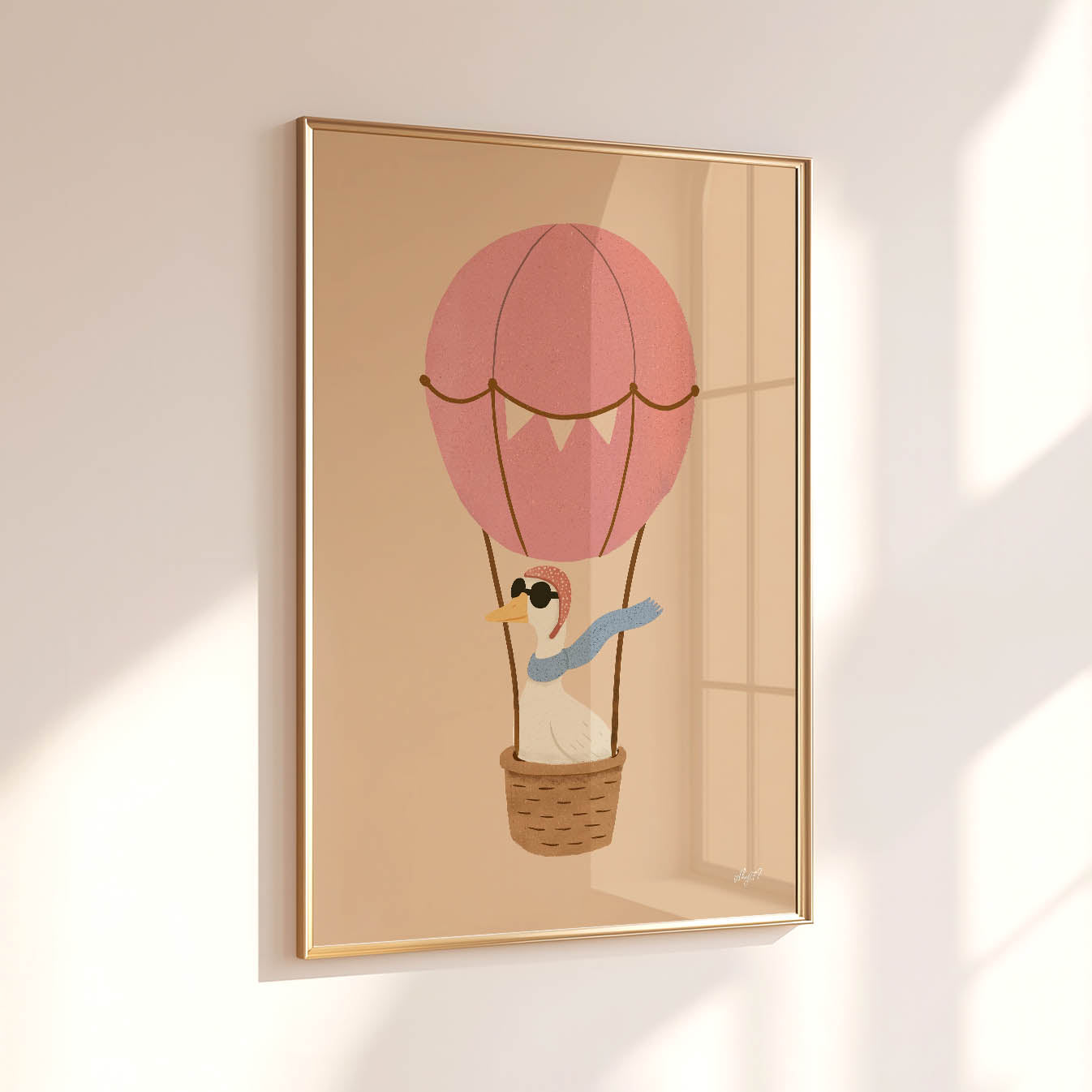 Dream Big Goose Poster