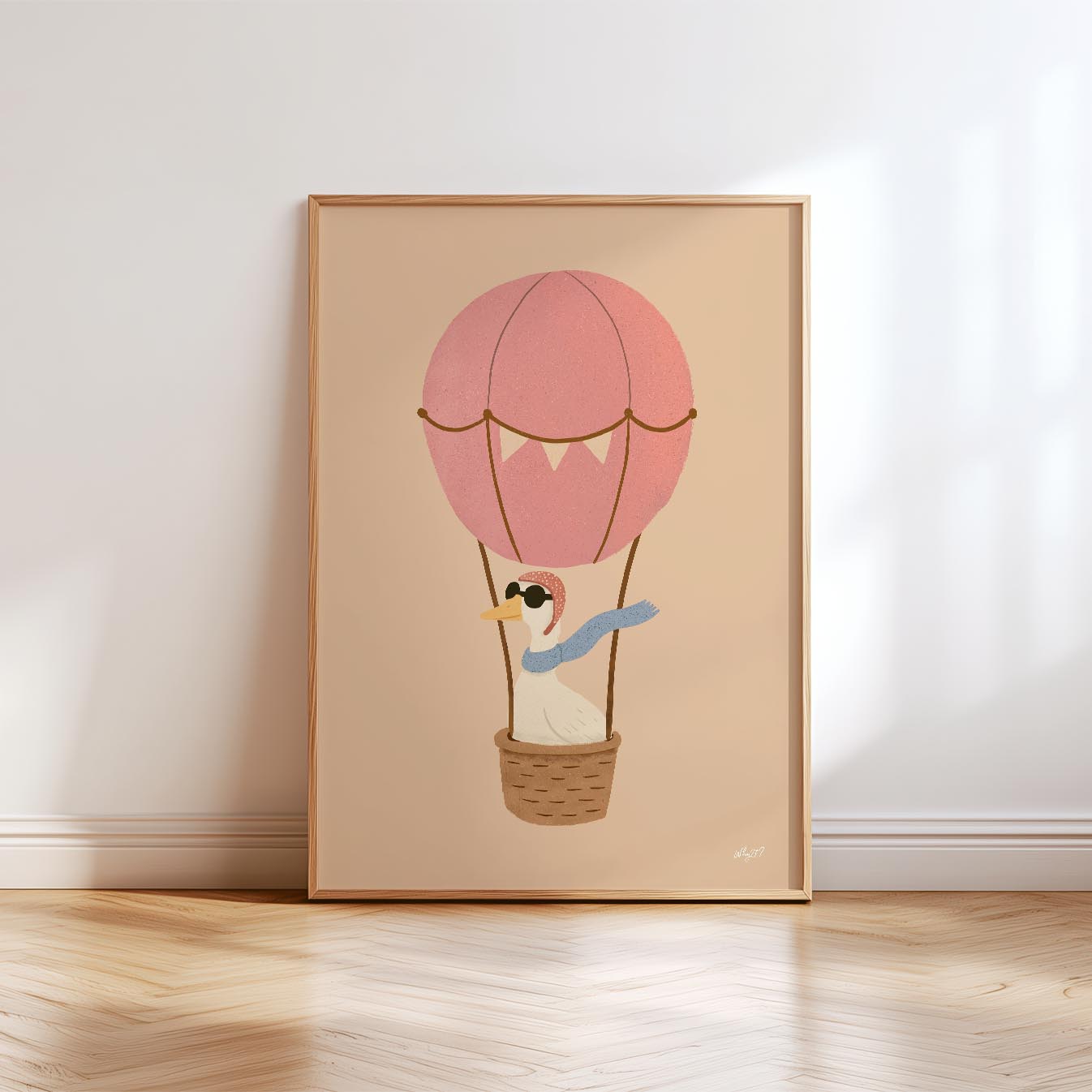 Große Träume Gans Poster