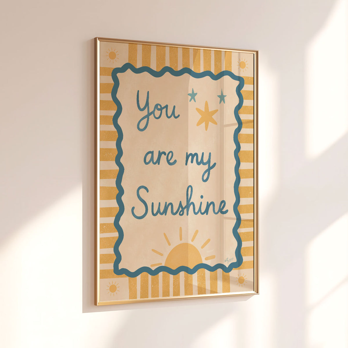 You Are My Sunshine Poster