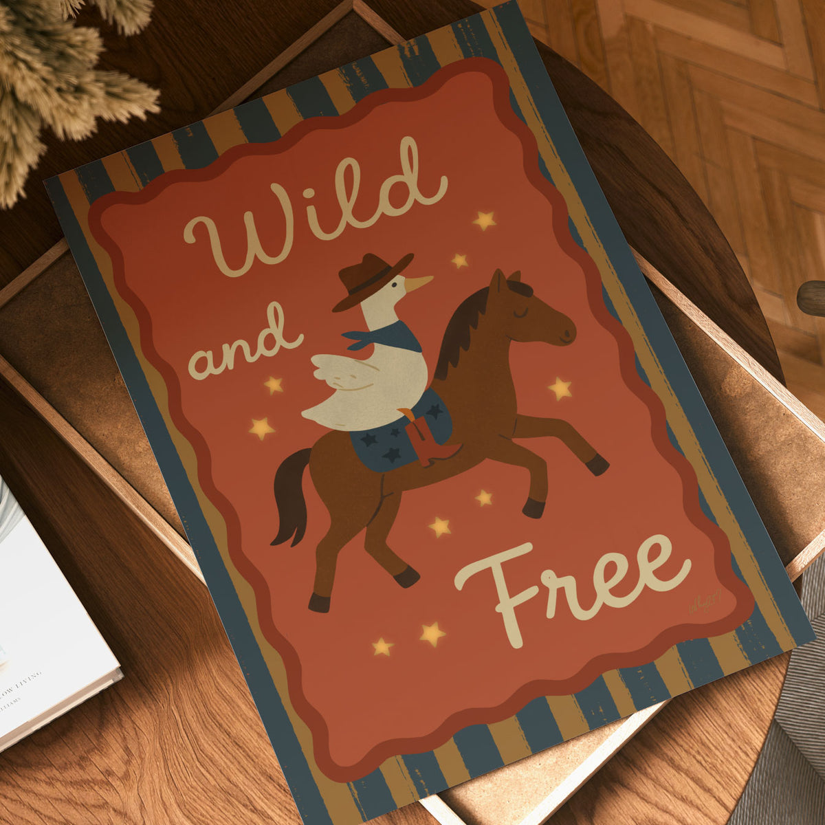 Wild And Free Rider Poster