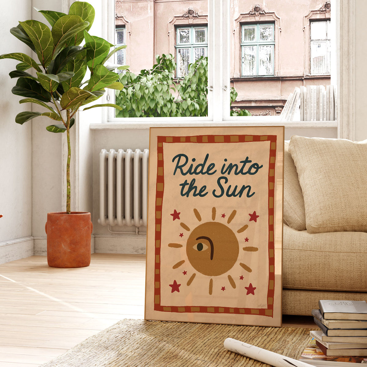 Ride Into The Sun Poster