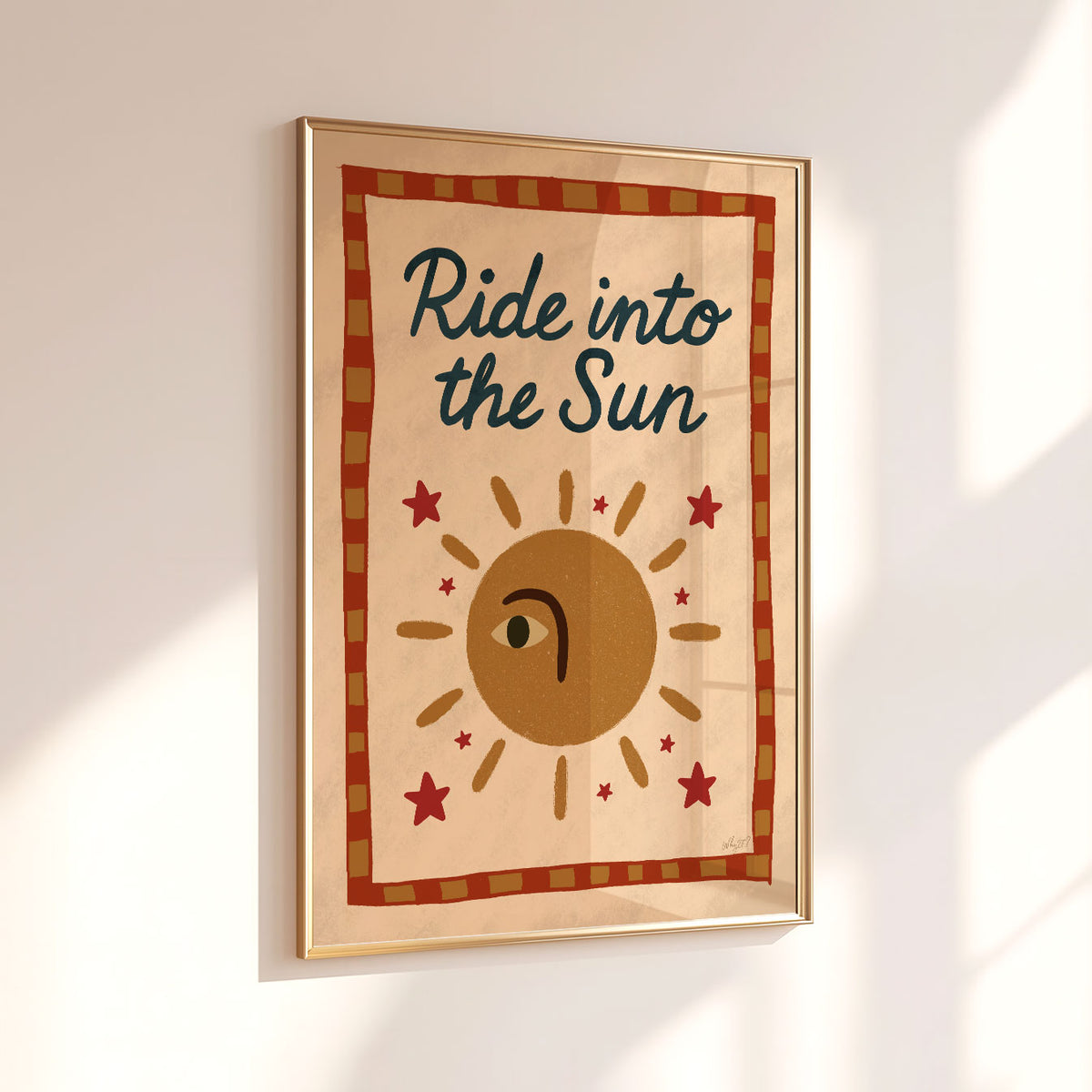 Ride Into The Sun Poster