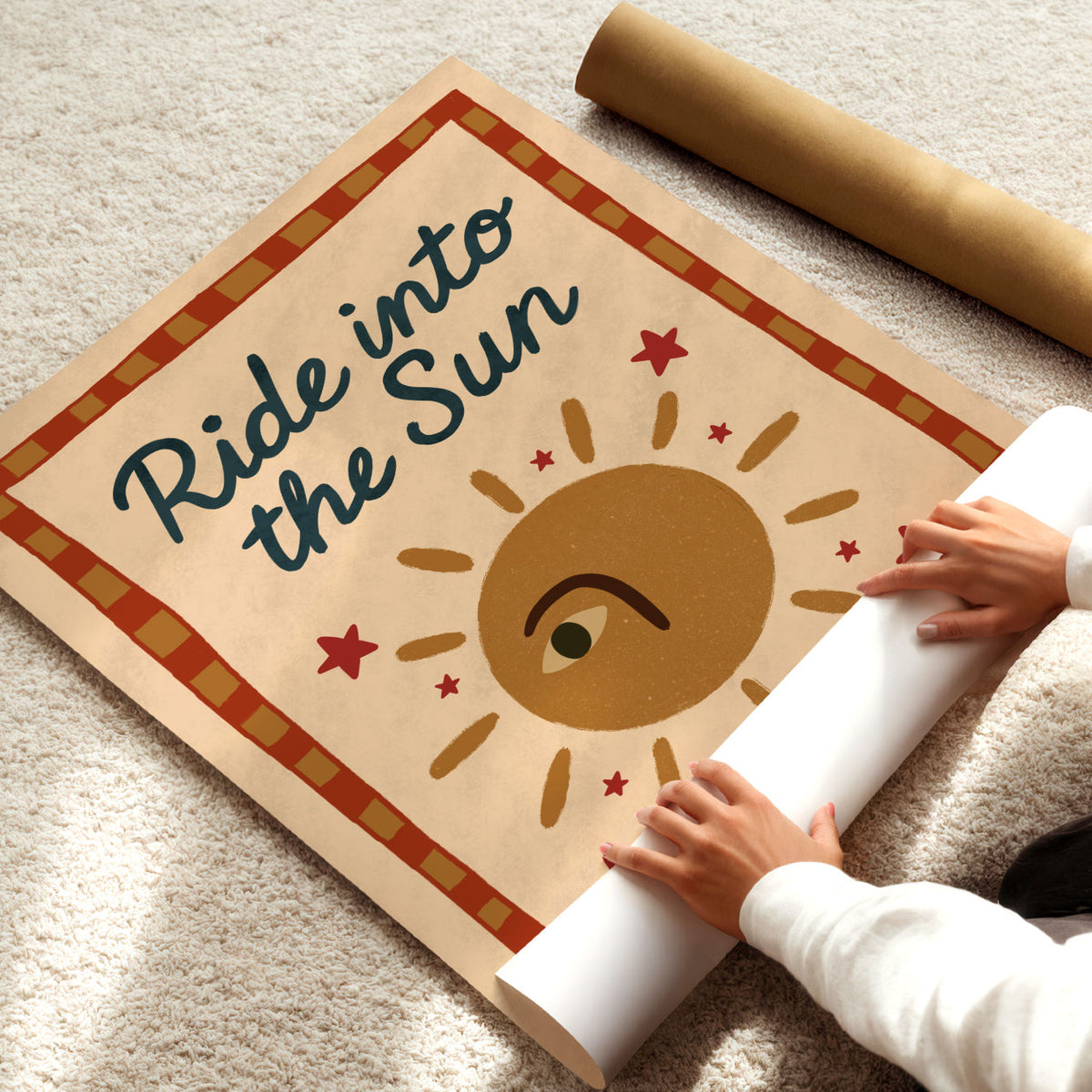Ride Into The Sun Poster