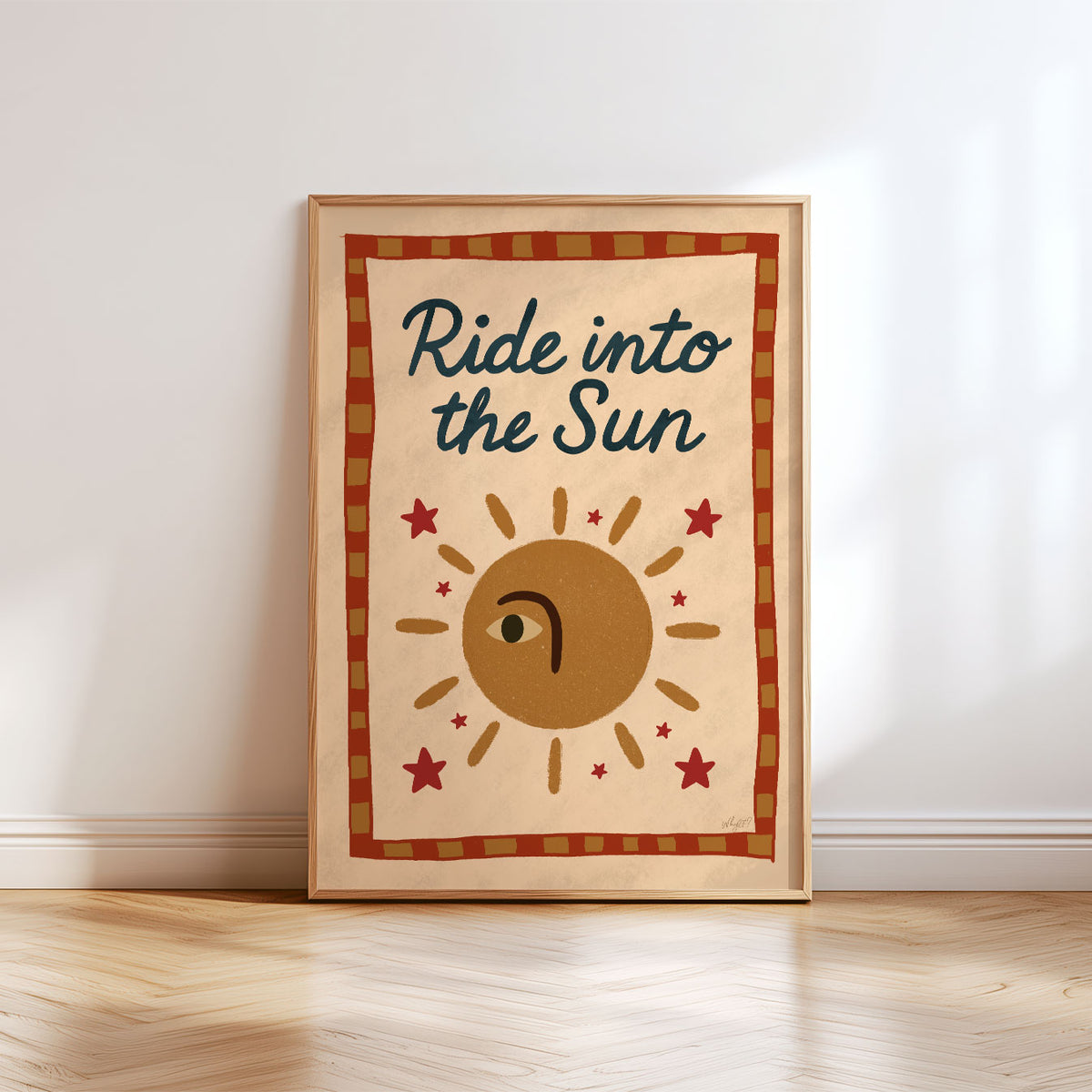 Ride Into The Sun Poster