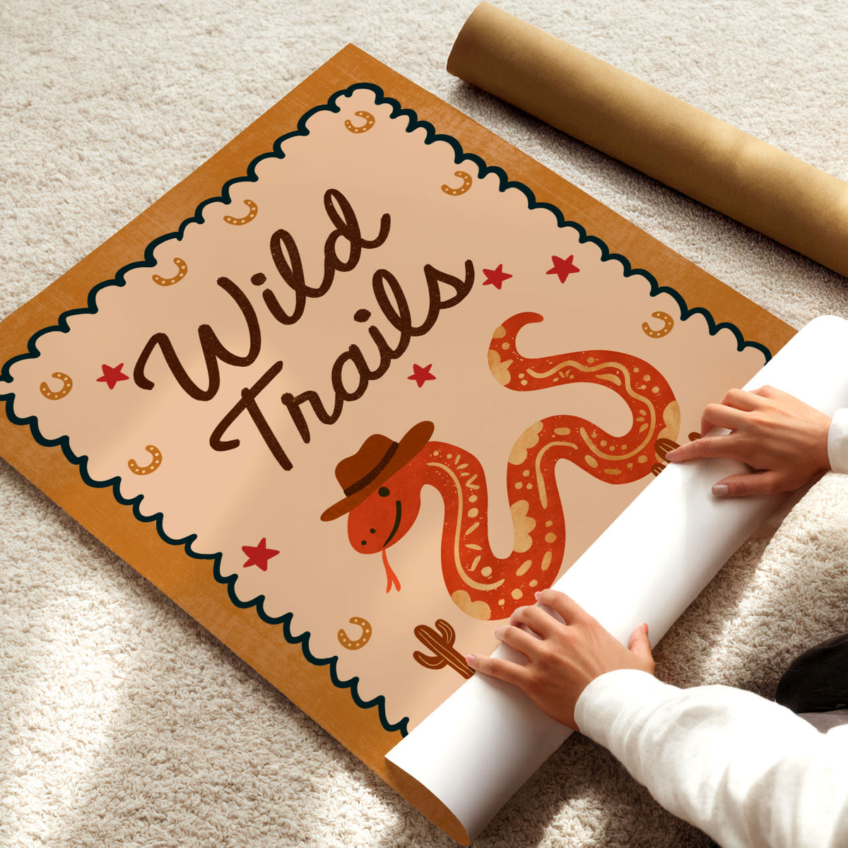 Wild Trails Poster