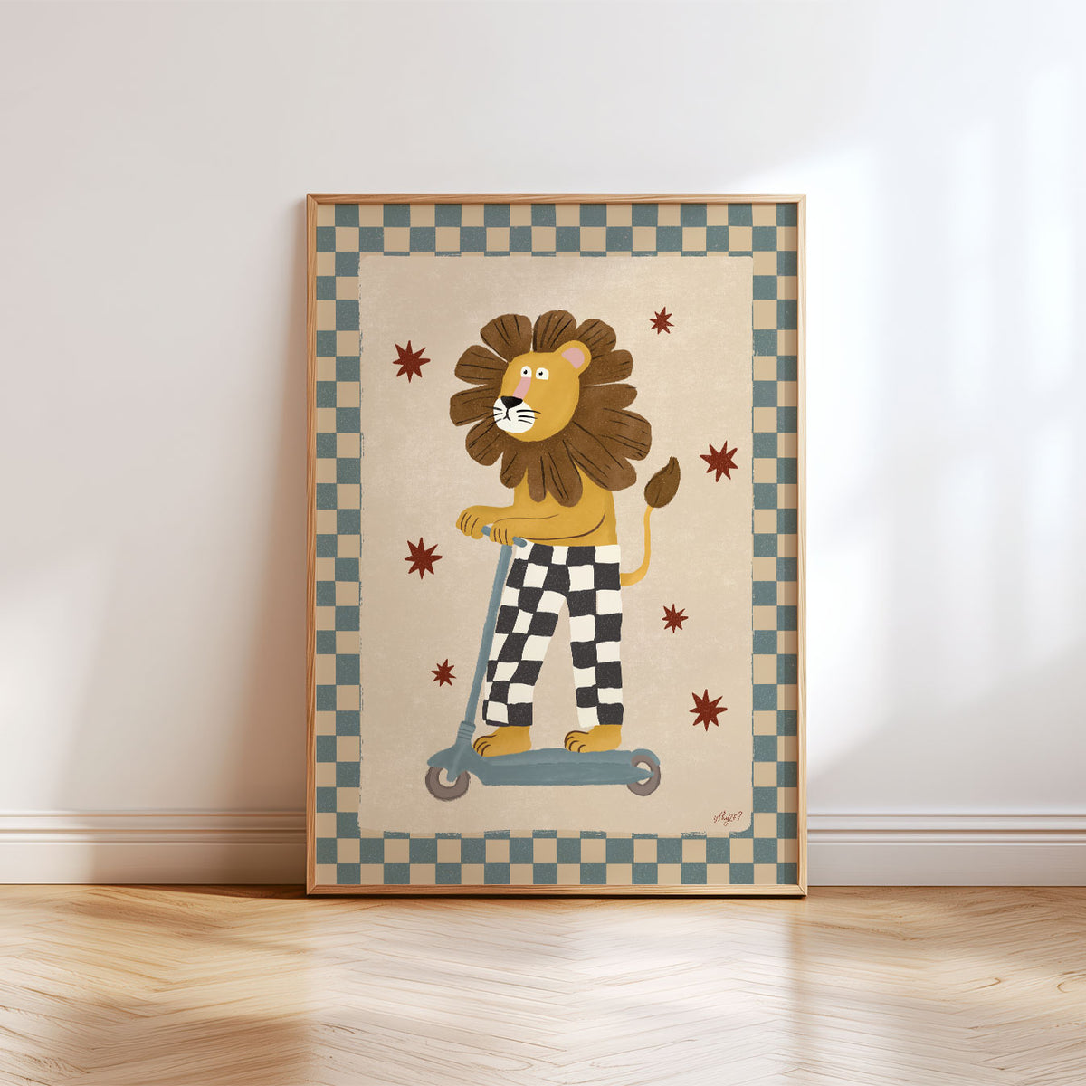 Star Scooter Lion II Poster
