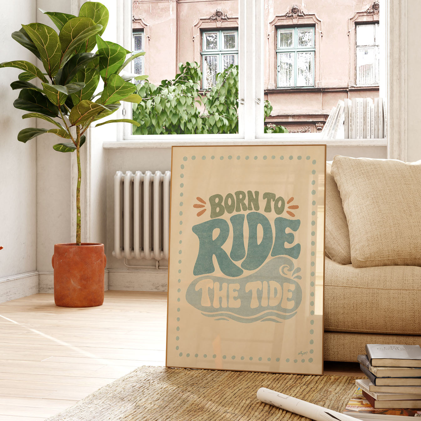 Born to Ride the Tide Poster