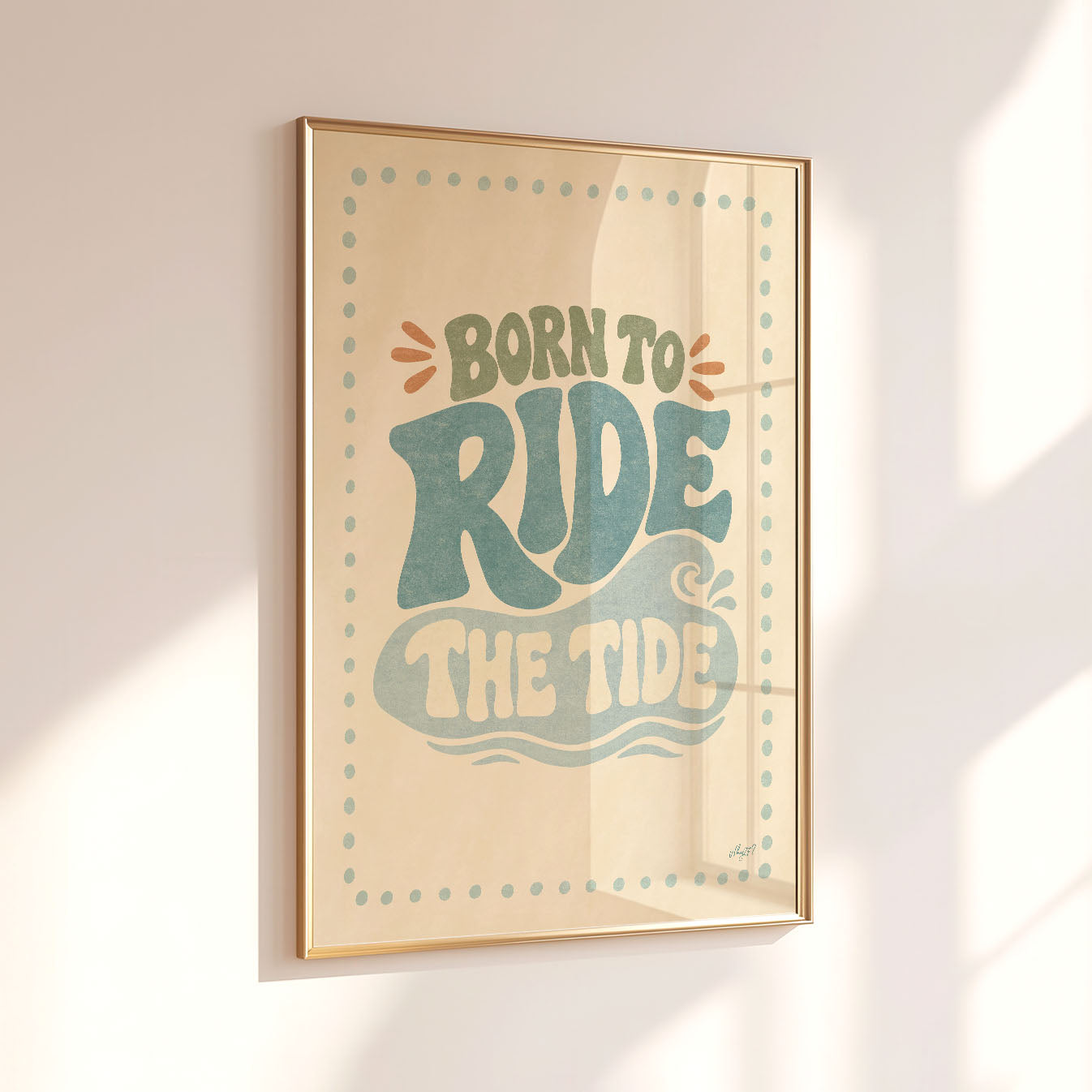 Born to Ride the Tide Poster