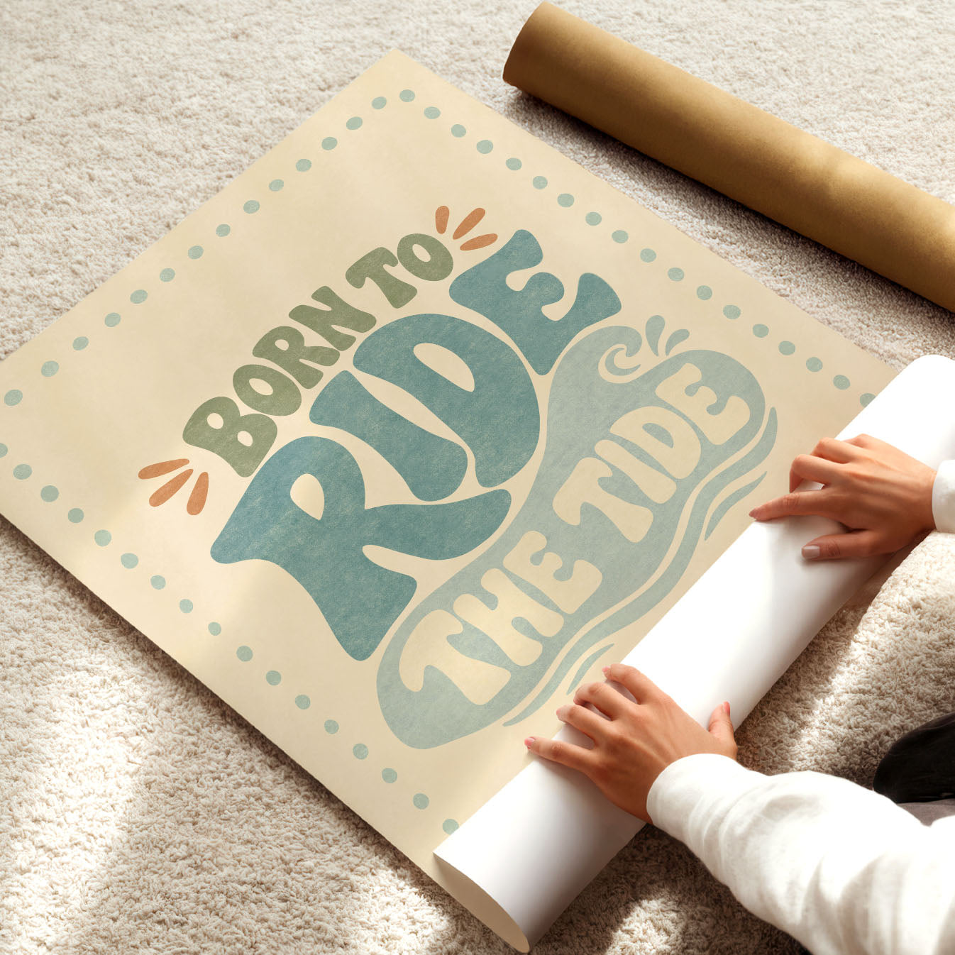 Born to Ride the Tide Poster
