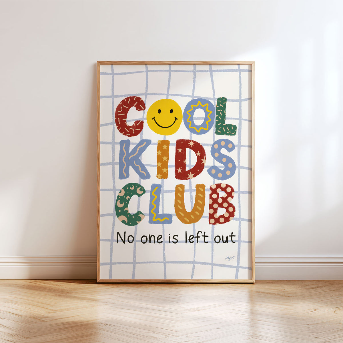 Cool Kids Club Poster
