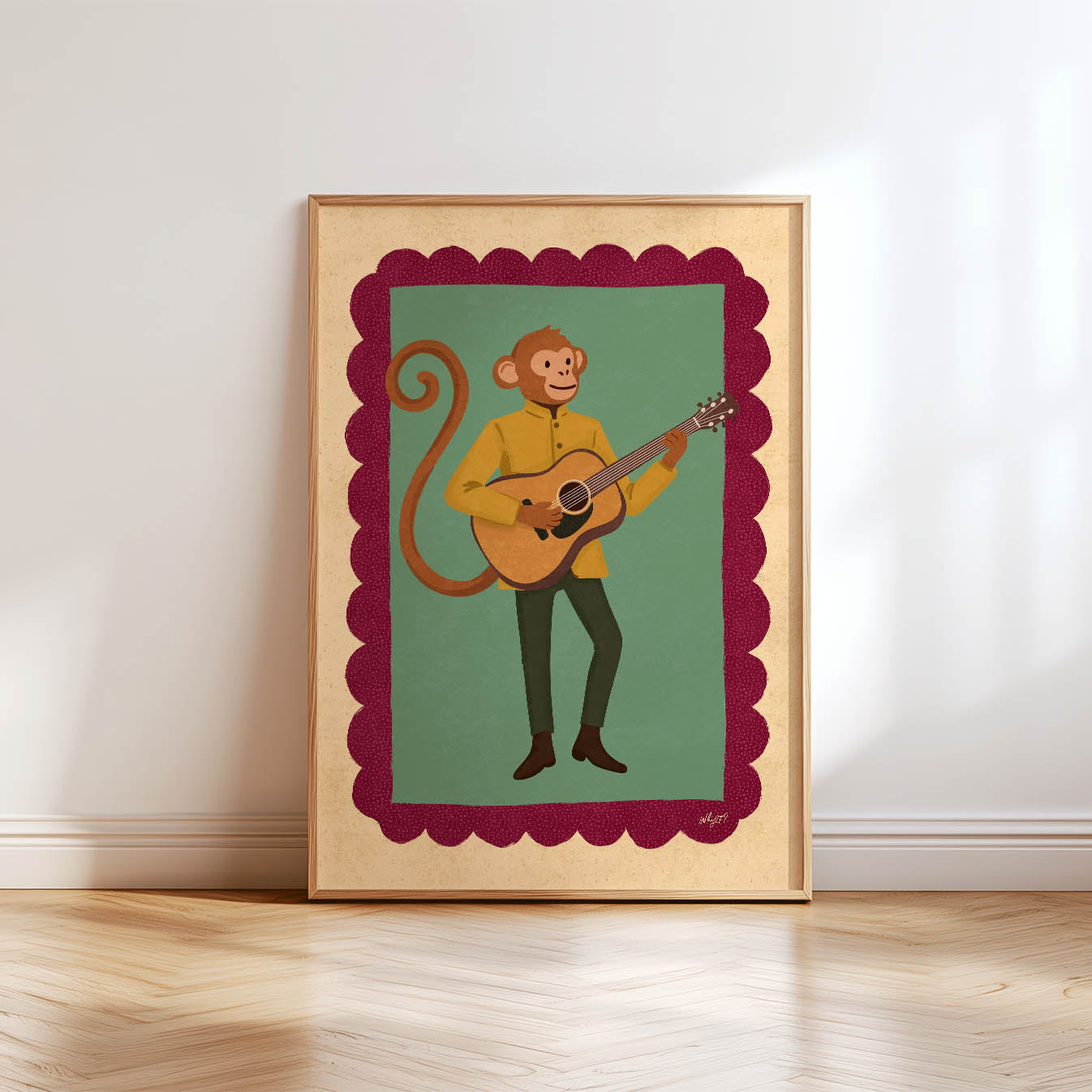 Melody Monkey Poster