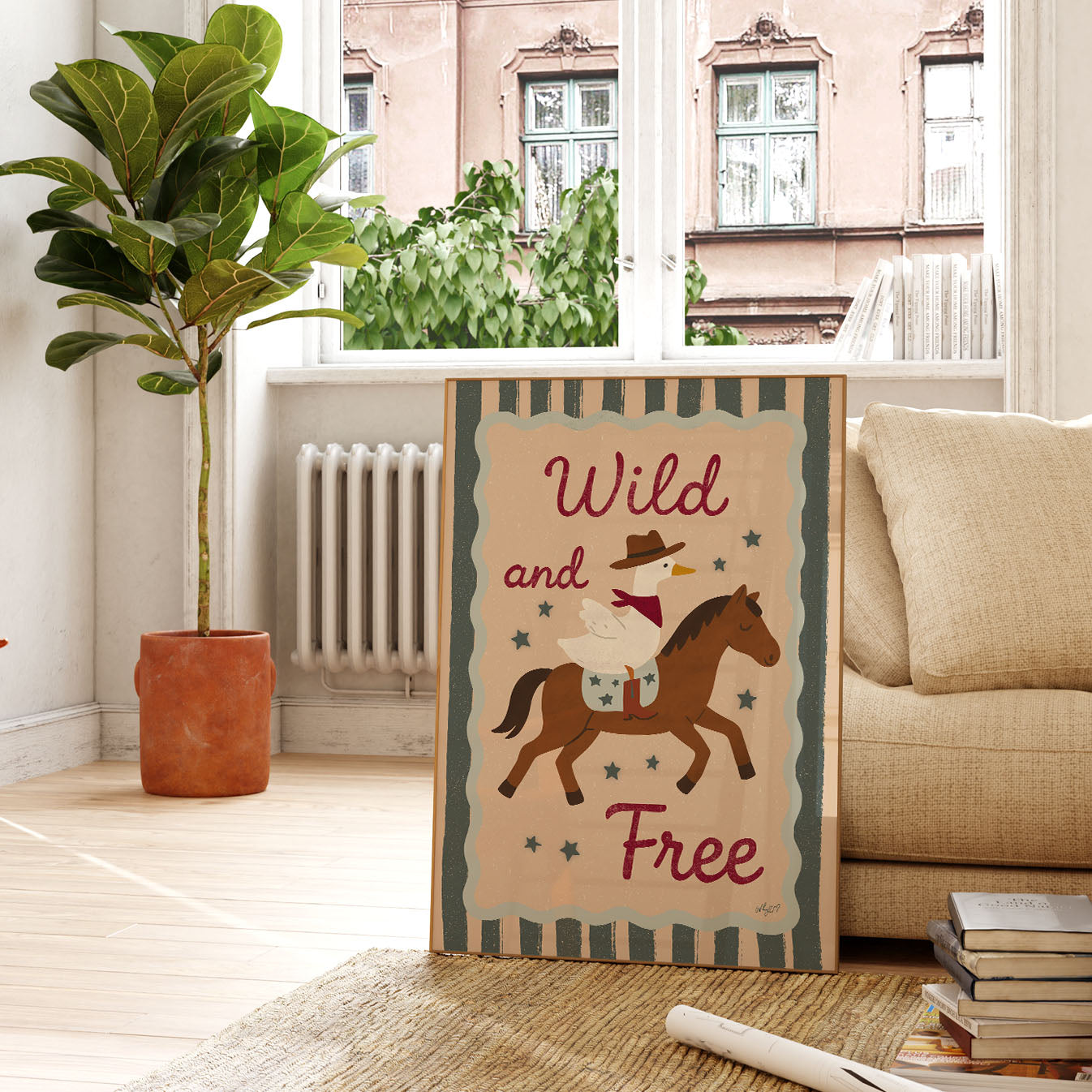 Wild and Free Poster