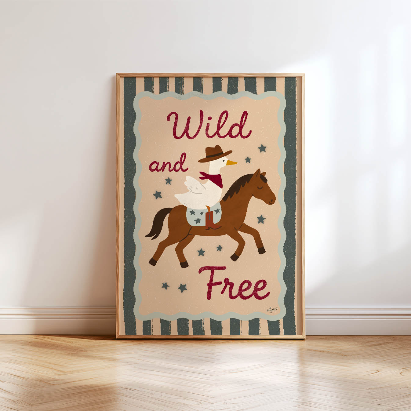 Wild and Free Poster