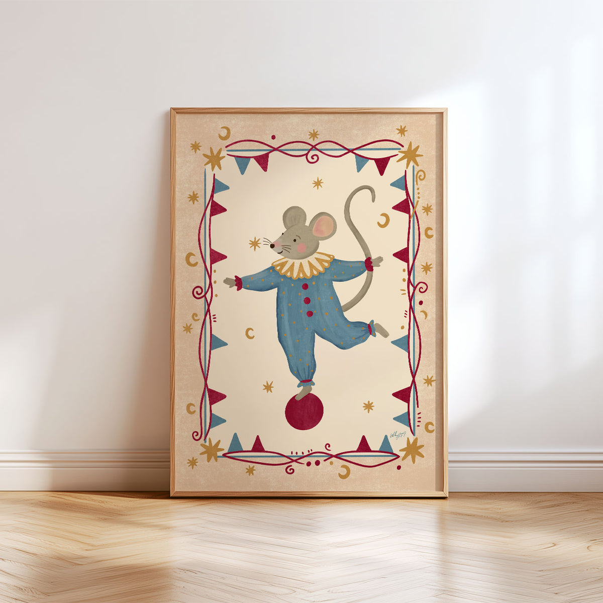 Circus Mouse Poster