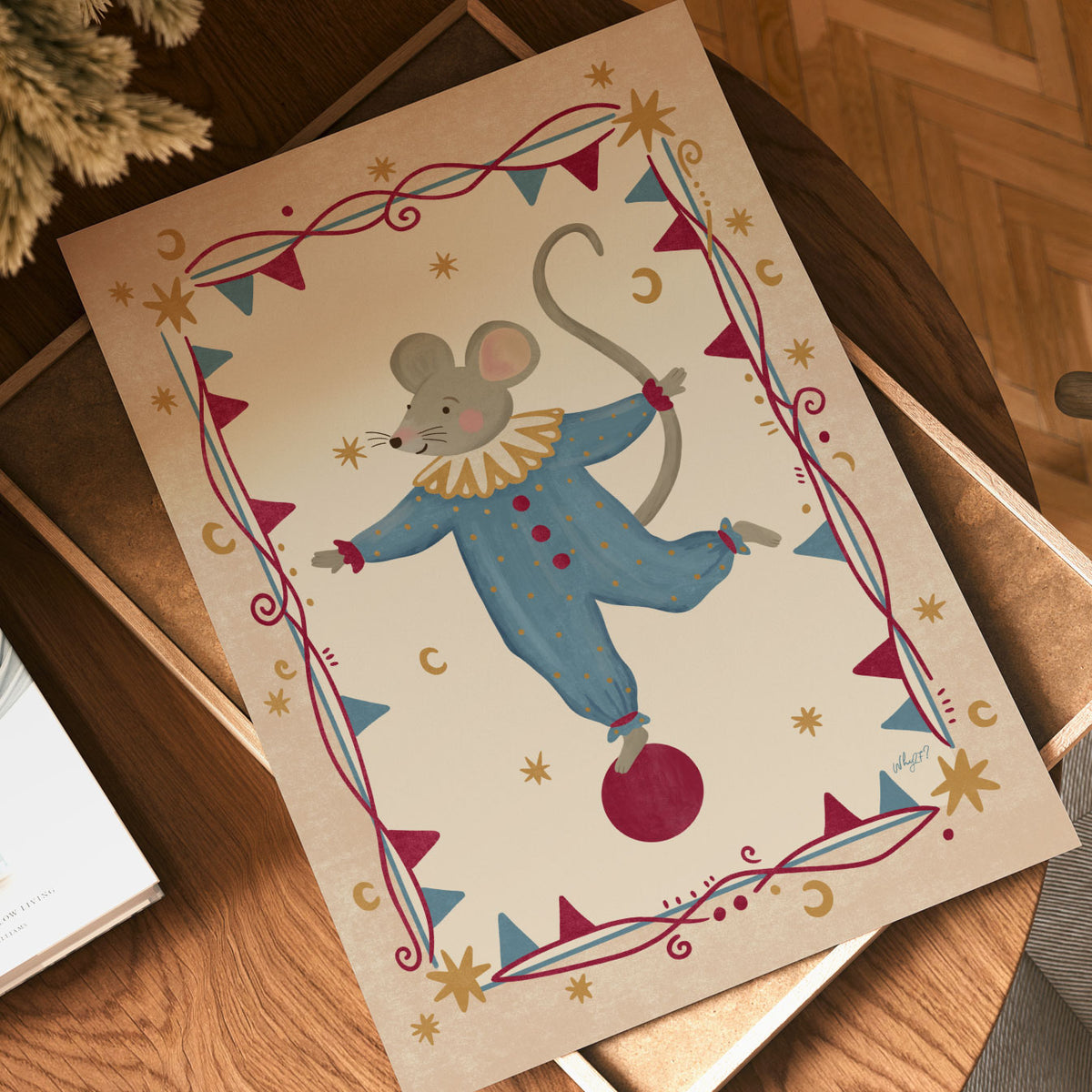 Circus Mouse Poster
