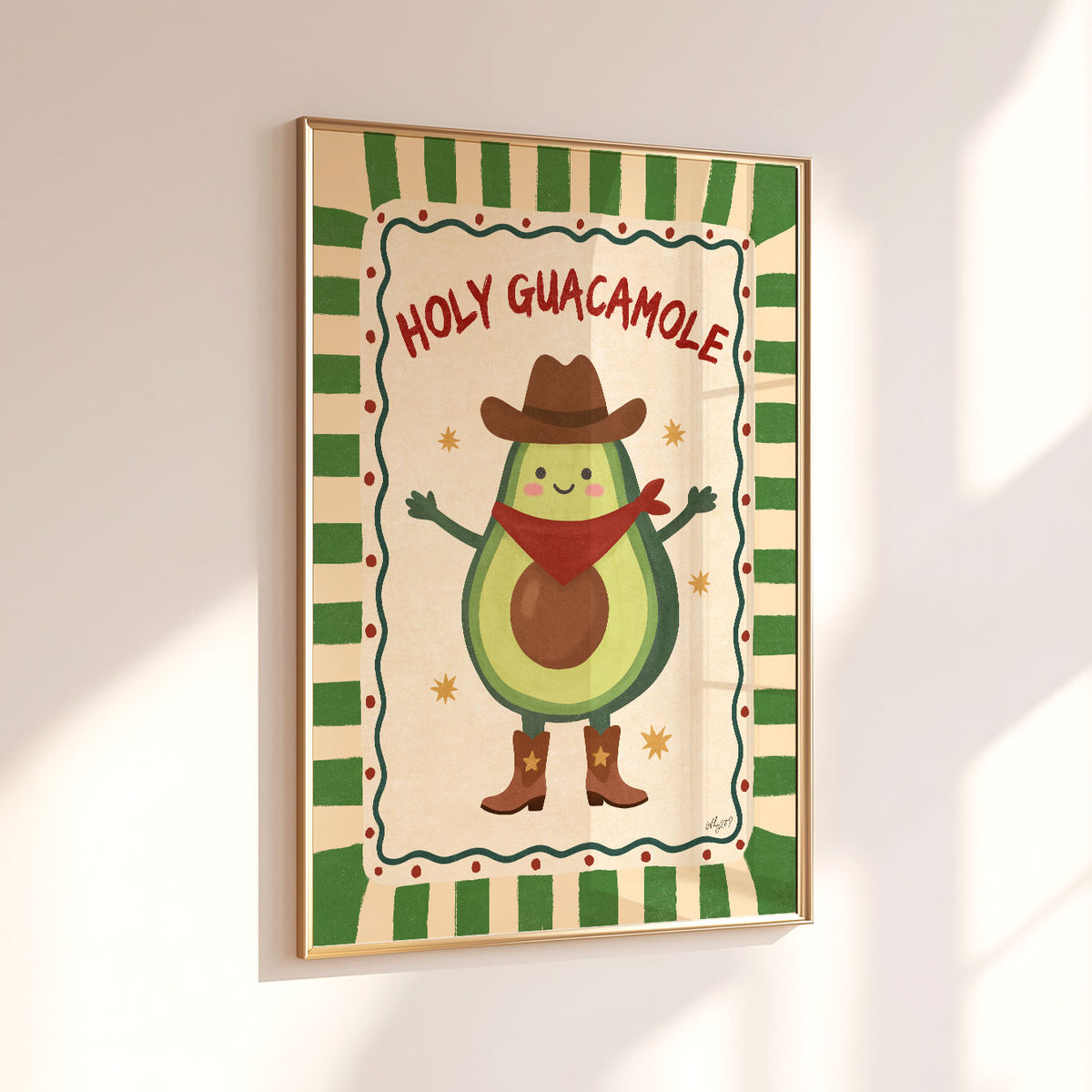 Holy Guacamole Poster