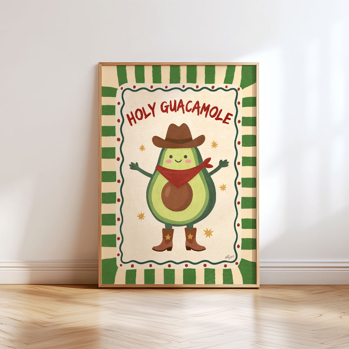 Holy Guacamole Poster