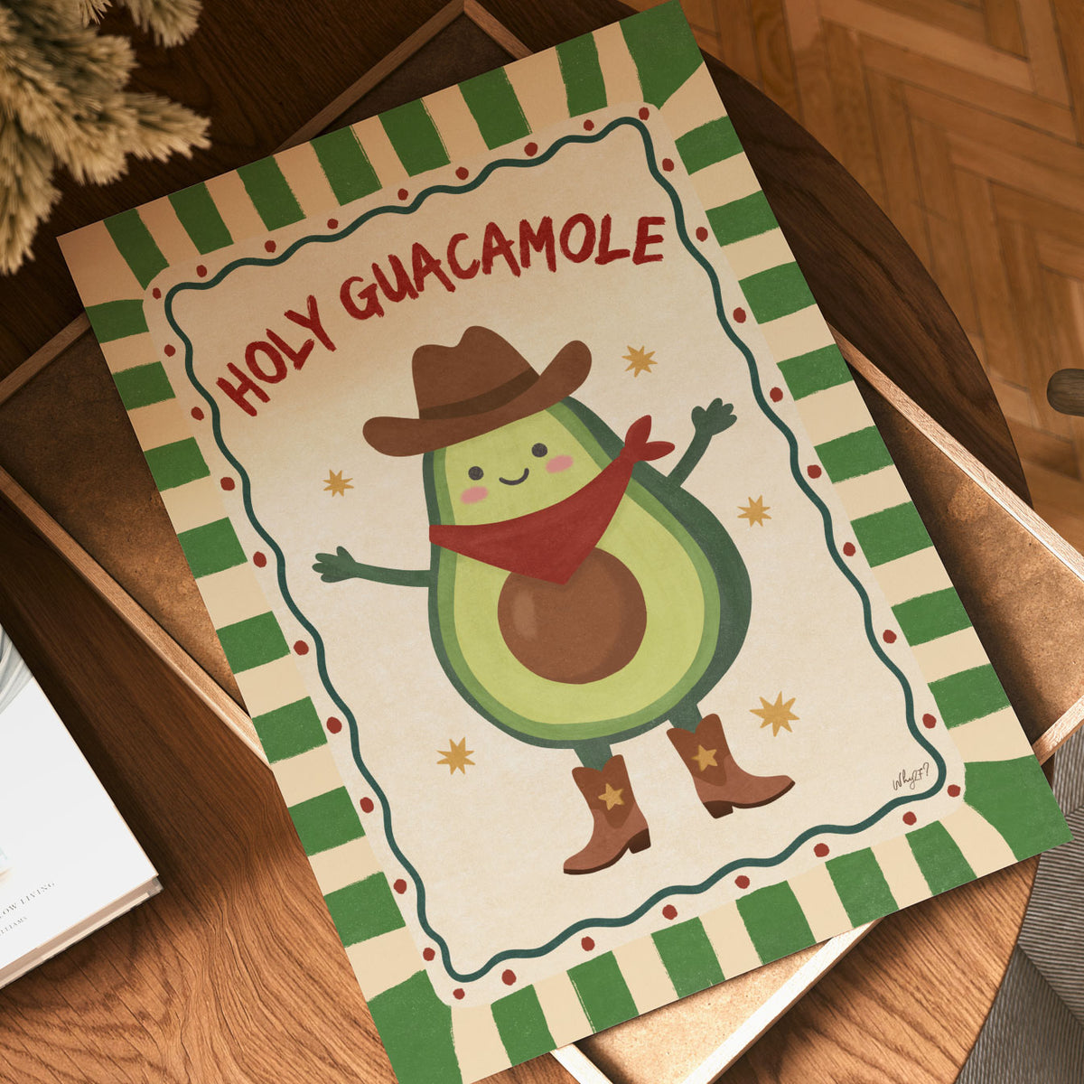 Holy Guacamole Poster