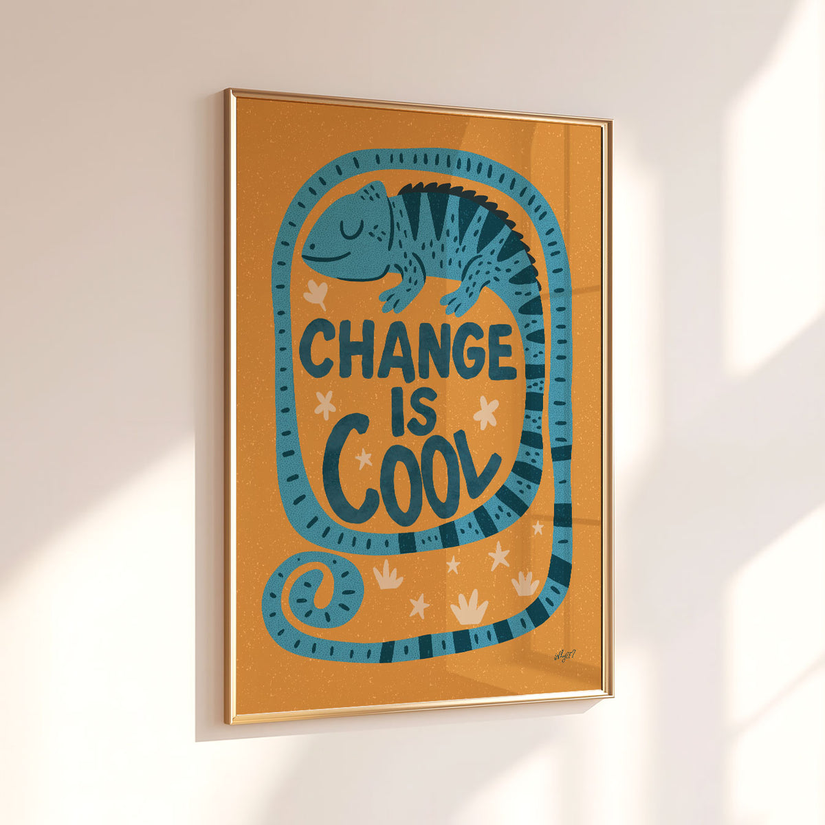 Change Is Cool Poster